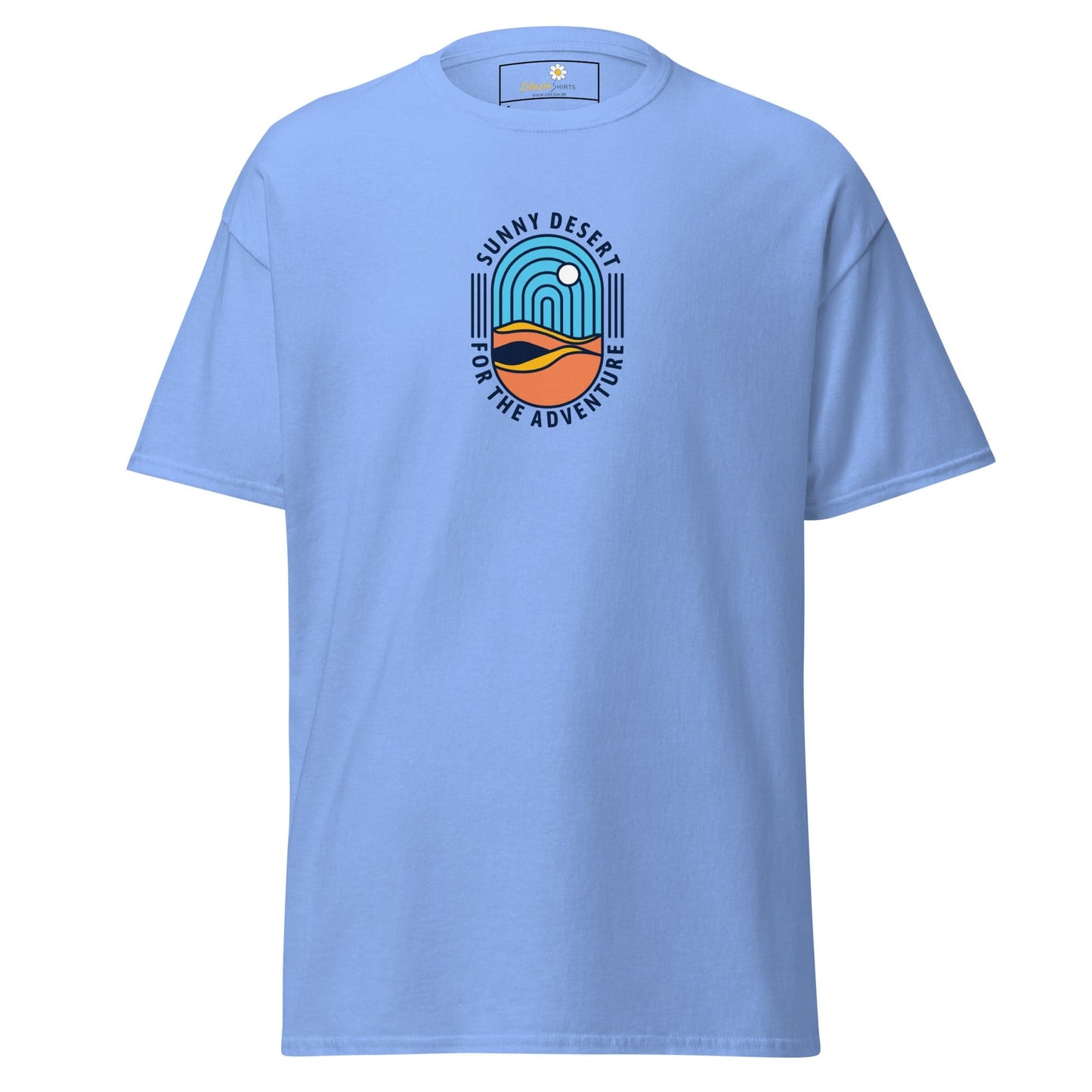 Unisex classic tee - SUMMER SUNNY DESERT - REGULAR - Carolina Blue / S