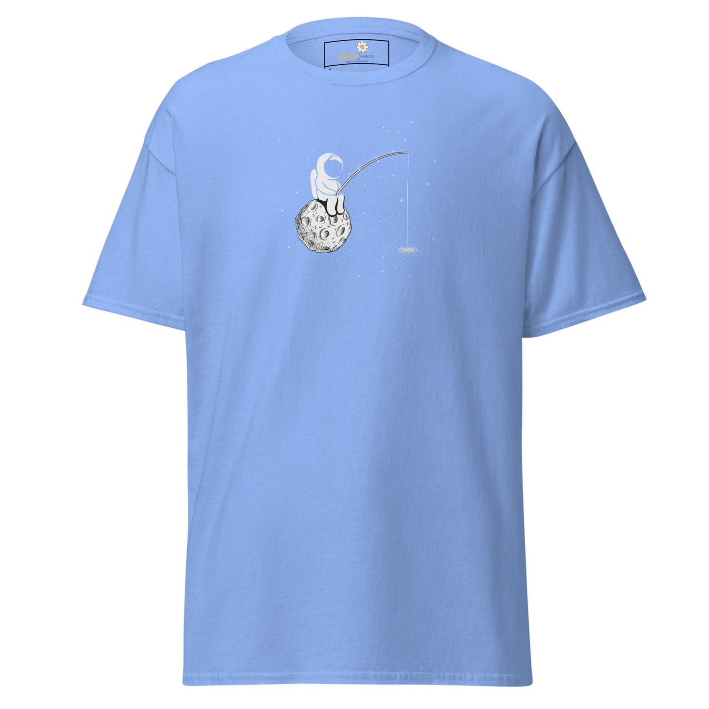 Unisex classic t-shirt - ASTRONAUT FISHING - REGULAR - Carolina Blue / S