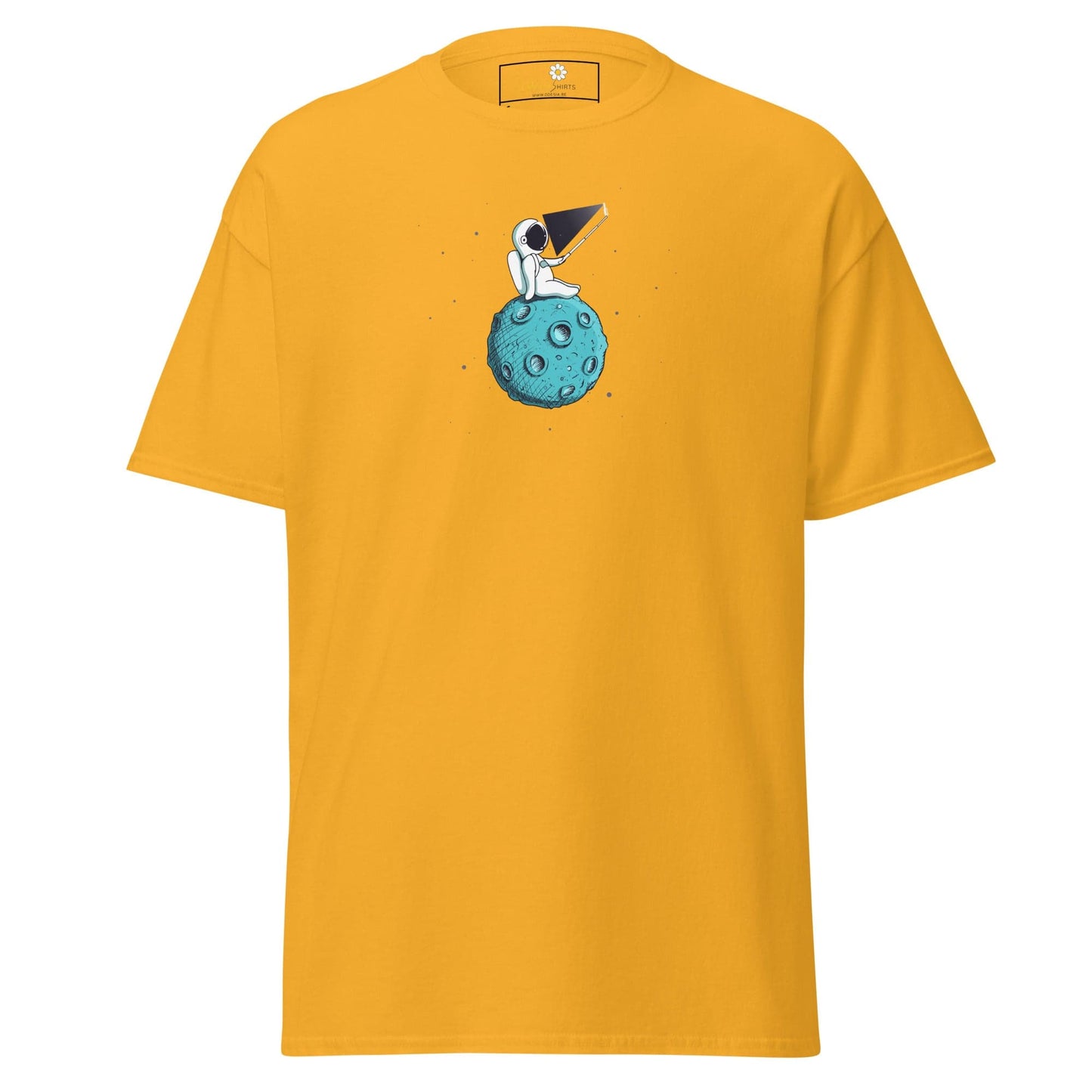 Unisex classic tee - ASTRONAUT SELFIE - REGULAR - Gold / S