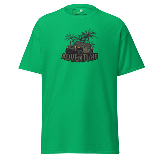 Unisex classic tee - ADVENTURE 4X4 - REGULAR - Irish Green / S