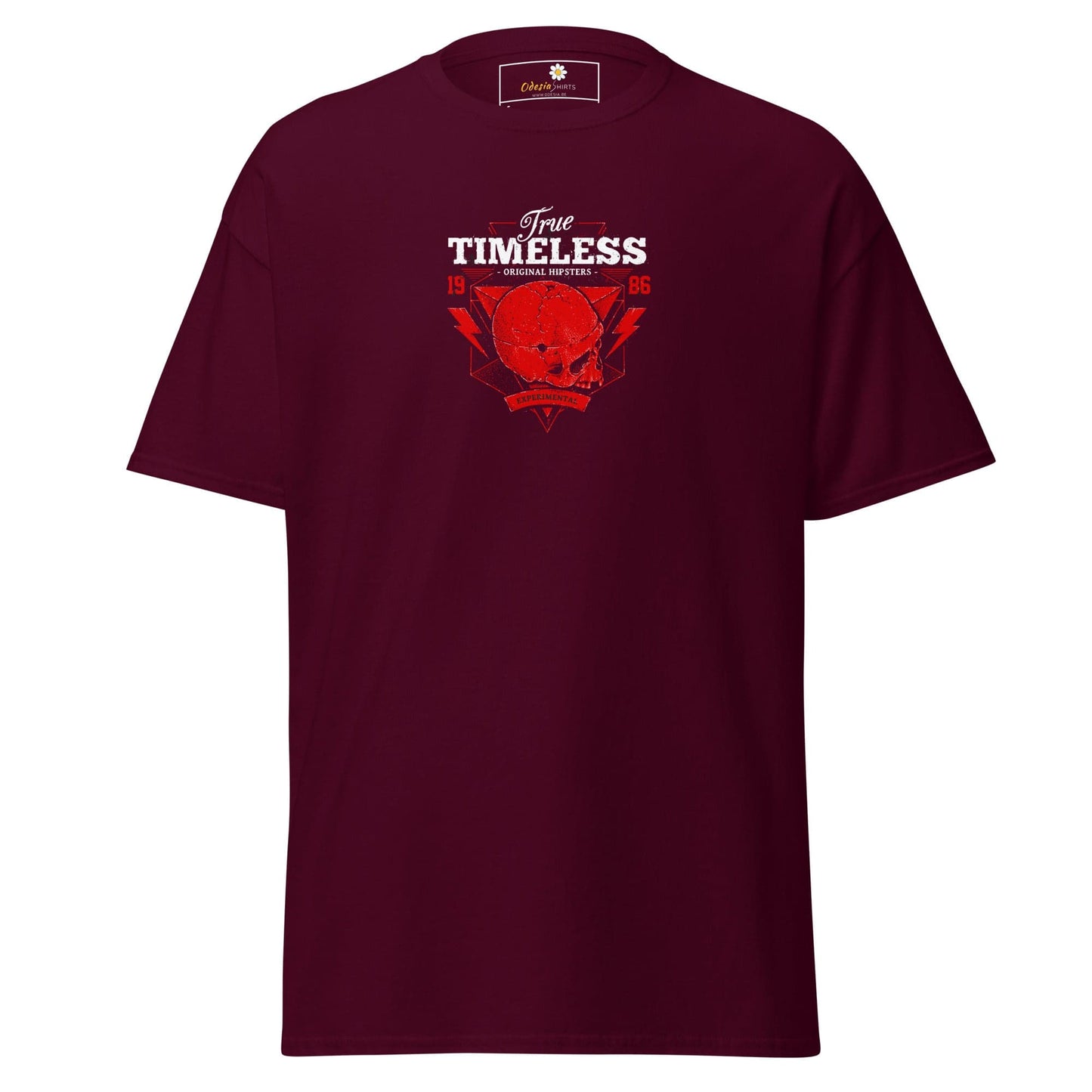 Unisex classic tee - MISC TRUE TIMELESS - REGULAR - Maroon / S