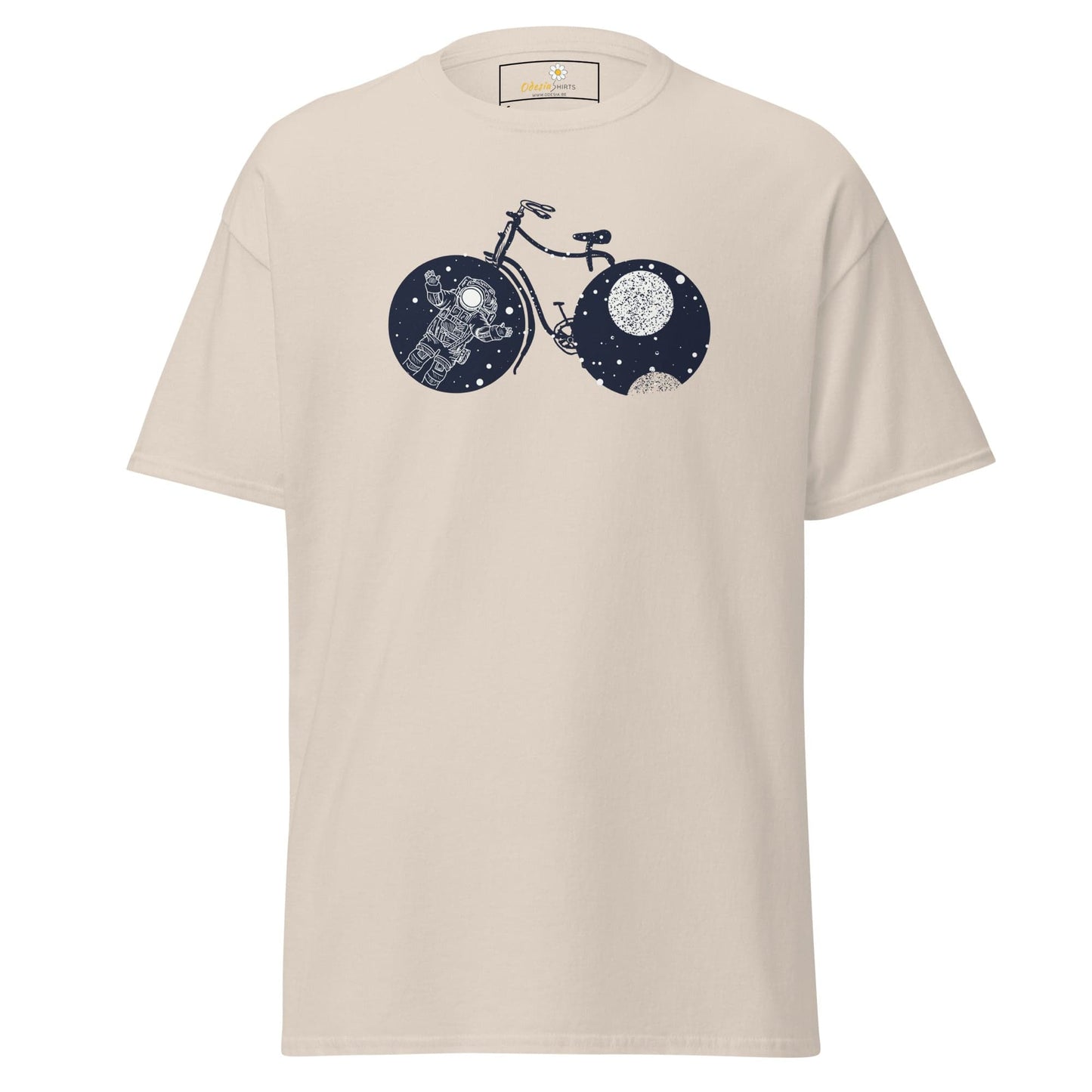 Unisex classic t-shirt - ASTRONAUT BIKE - REGULAR - Natural / S