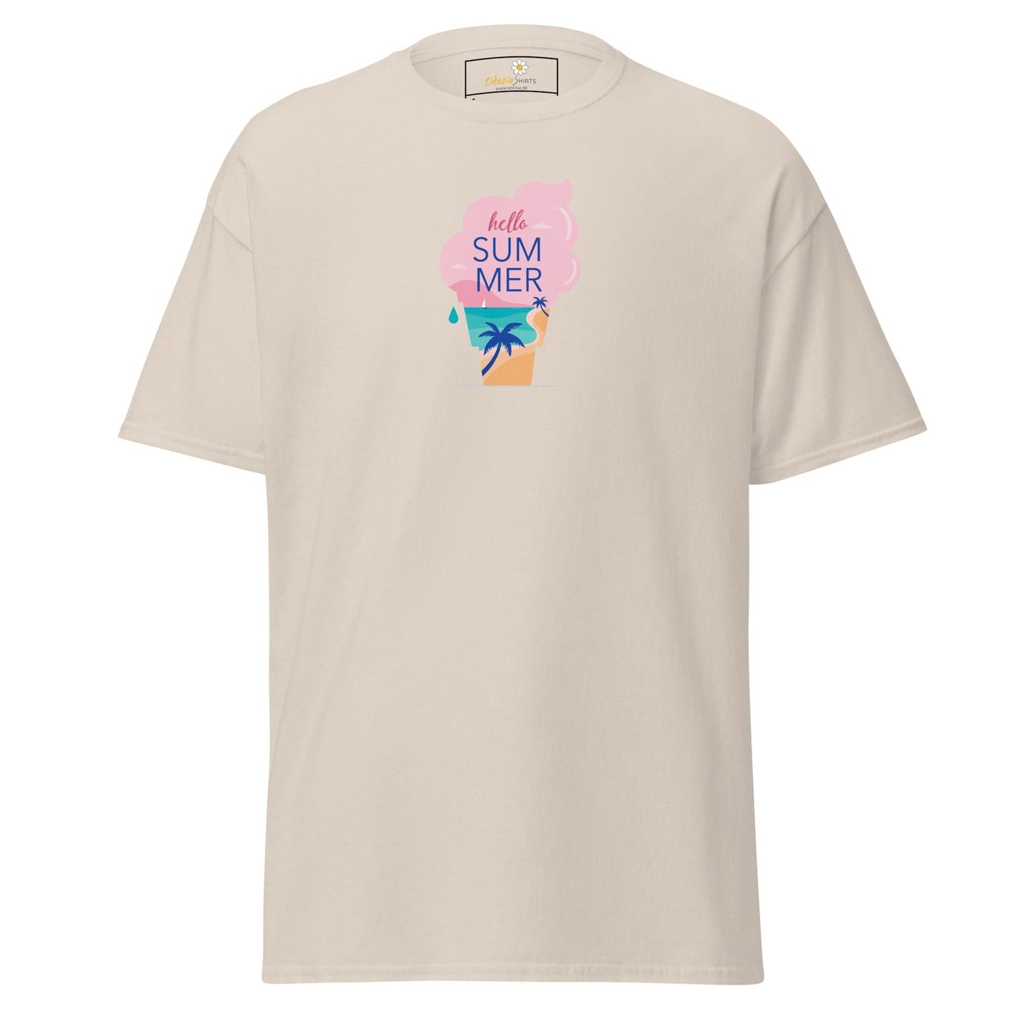 Unisex classic tee - SUMMER MISC ICE - REGULAR - Natural / S