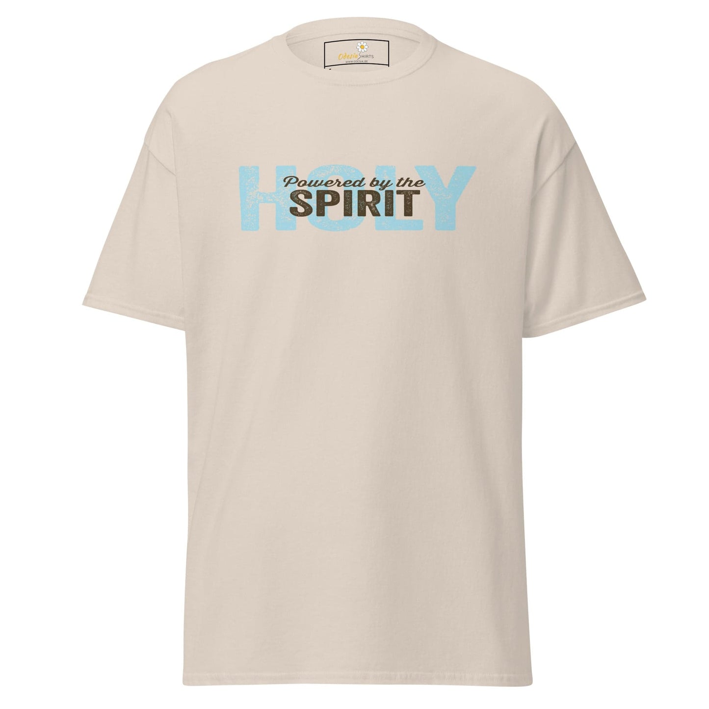 Unisex classic tee - SPIRITUAL POWERED HOLY SPIRIT - REGULAR - Natural / S