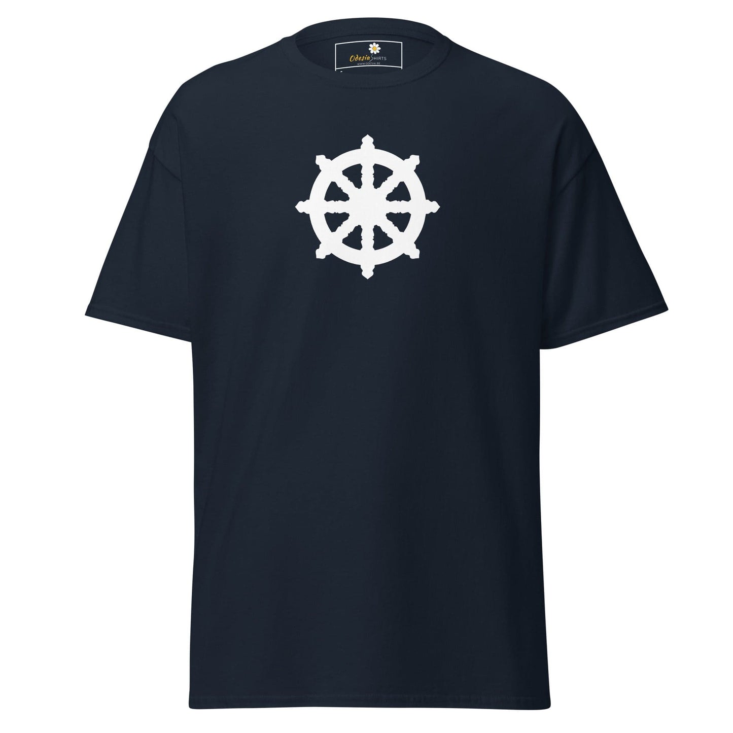 Unisex classic t-shirt - SPIRITUAL RUDDER - REGULAR - Navy / S