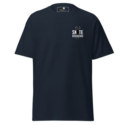 Unisex classic t-shirt - SPORT SKATEBOARDING - REGULAR - Navy / S