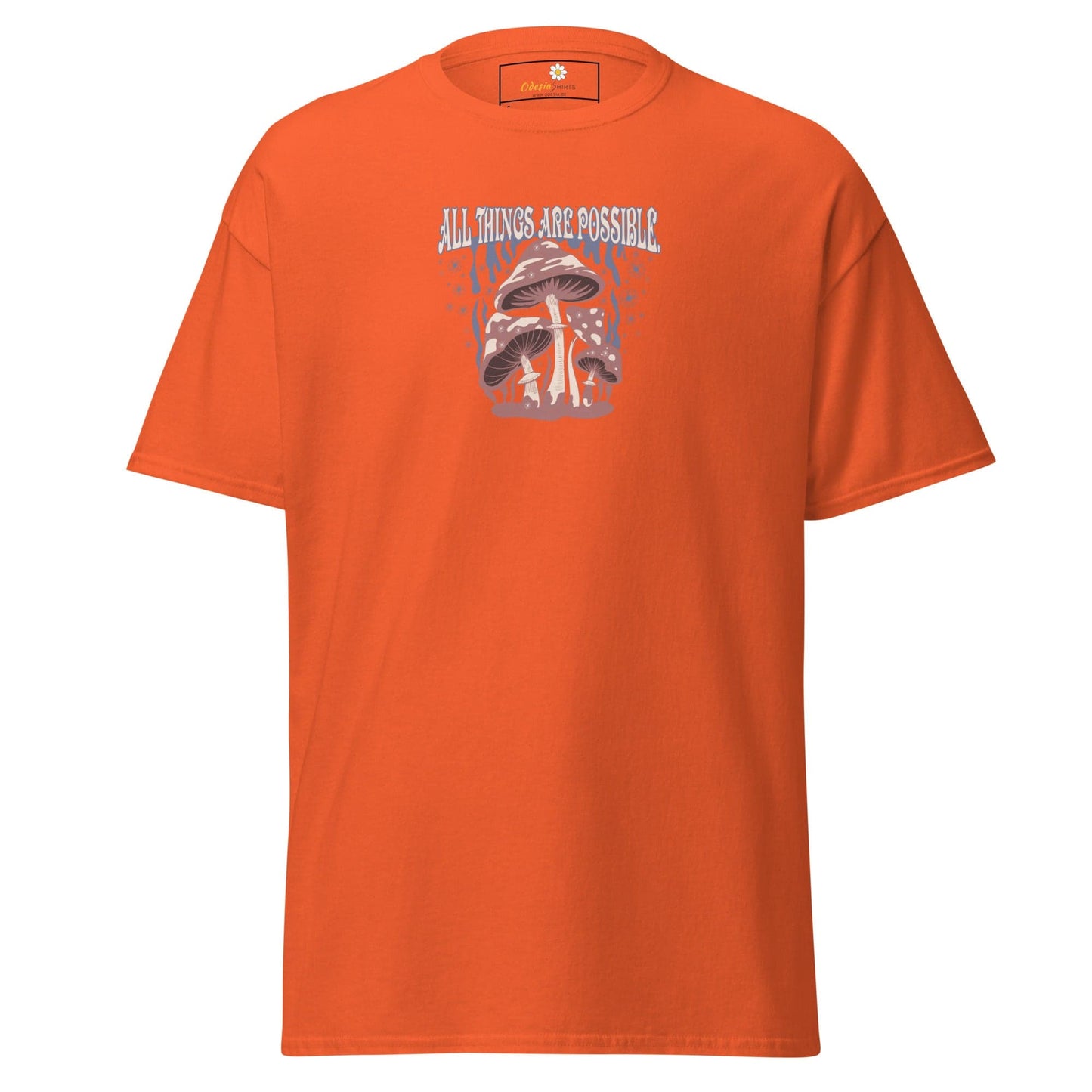 Unisex classic t-shirt - MYSTIC ALL THINGS POSSIBLE - REGULAR - Orange / S