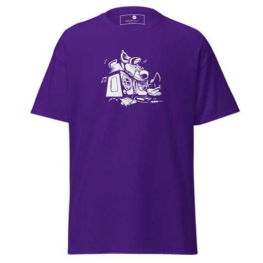 Unisex classic t-shirt - FANTASY SHOES THINGS - REGULAR - Purple / S