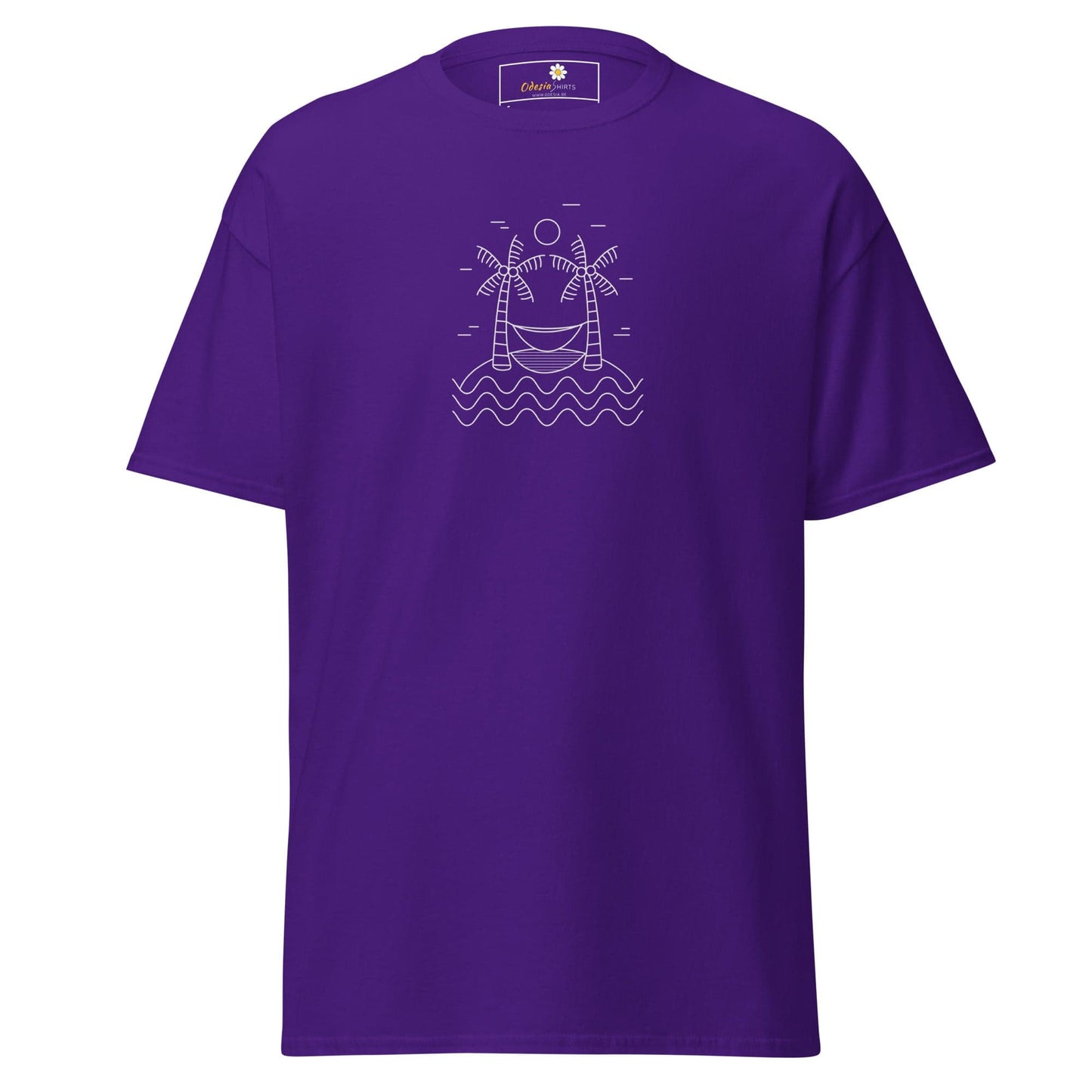Unisex classic tee - SUMMER SUNNY ISLAND - REGULAR - Purple / S