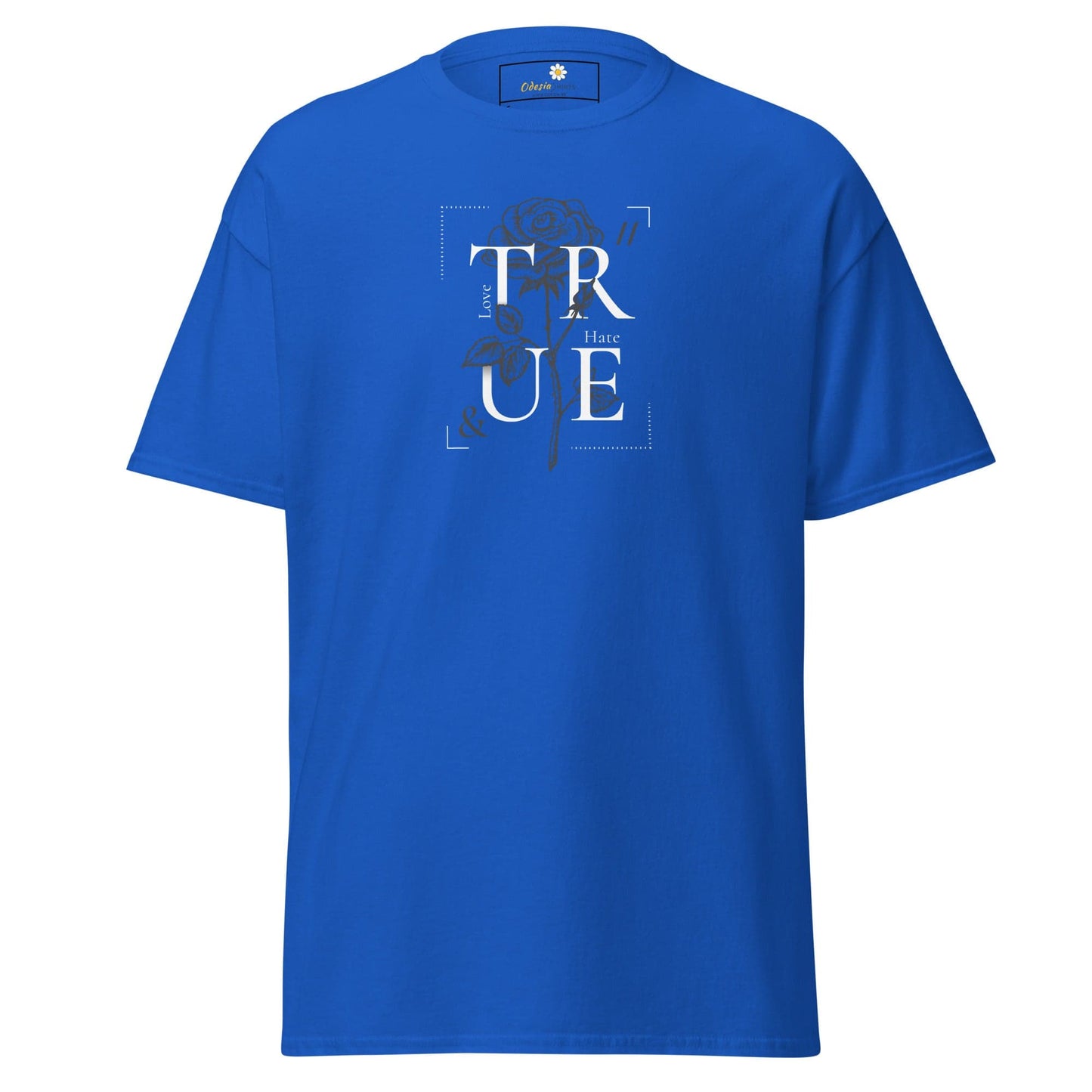 Unisex classic t-shirt - MISC TRUE ROSE - REGULAR - Royal / S