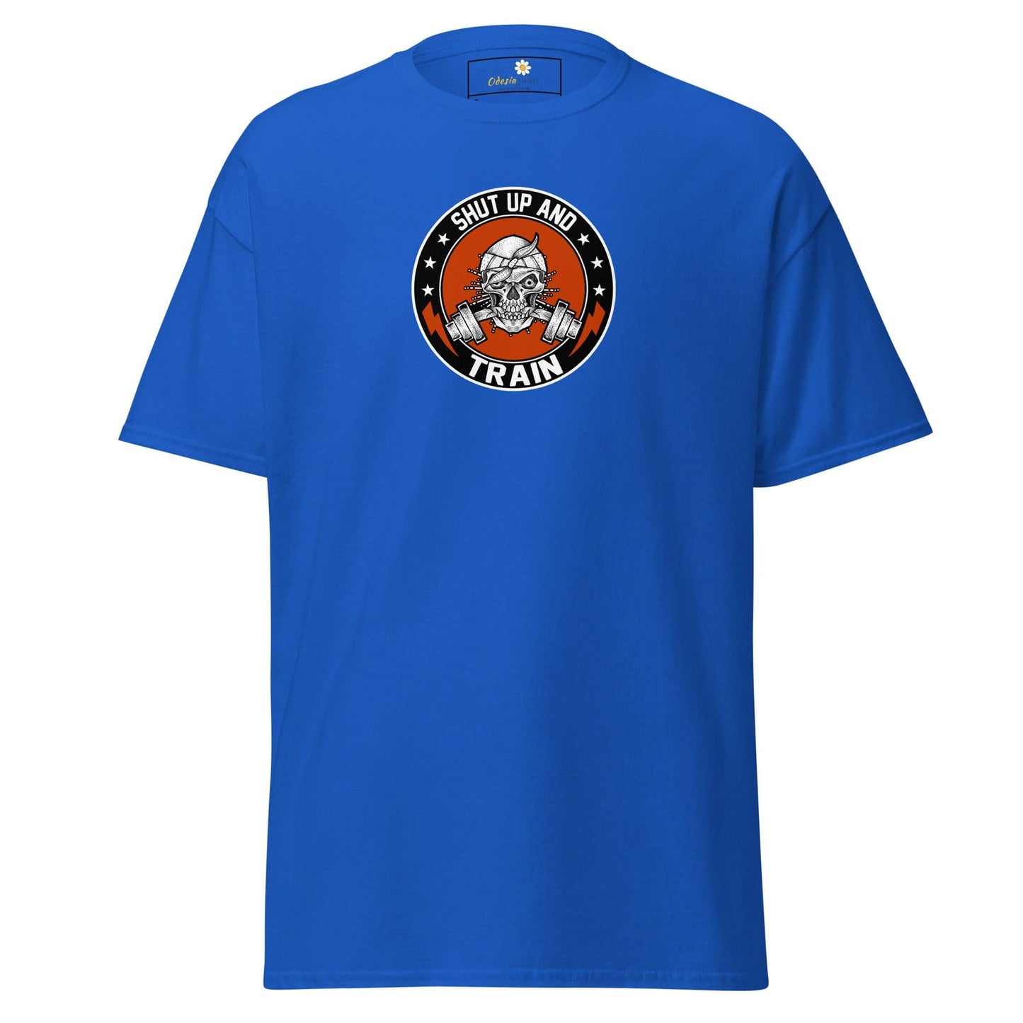 Unisex classic tee - SPORT SHUT UP AND TRAIN - REGULAR - Royal / S