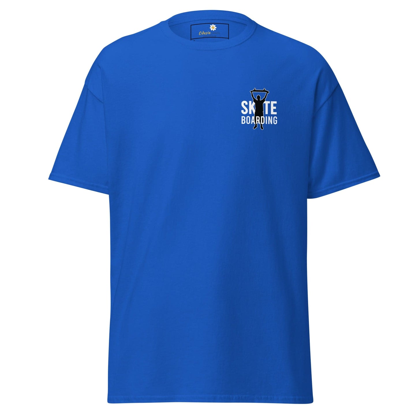 Unisex classic t-shirt - SPORT SKATEBOARDING - REGULAR - Royal / S