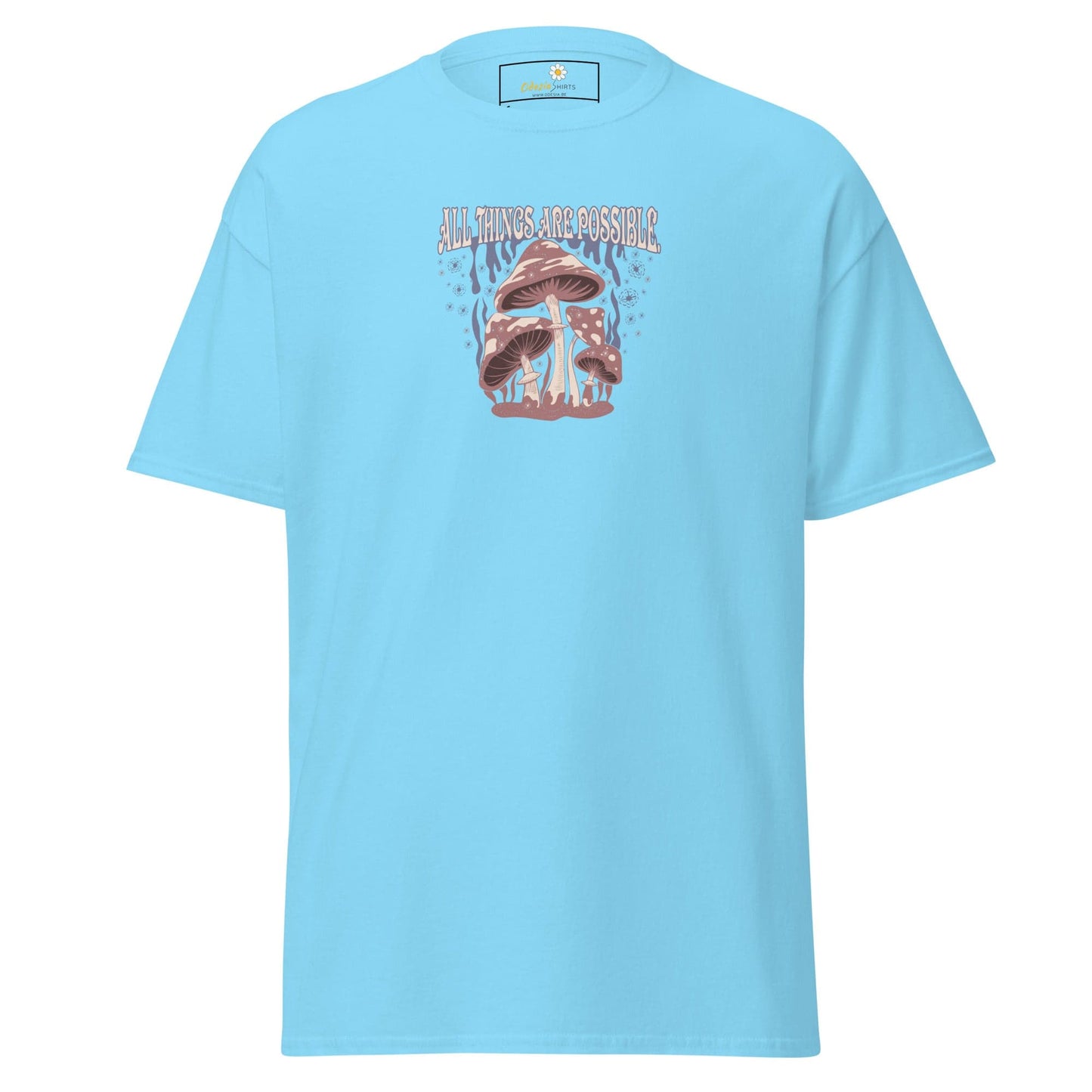 Unisex classic t-shirt - MYSTIC ALL THINGS POSSIBLE - REGULAR - Sky / S