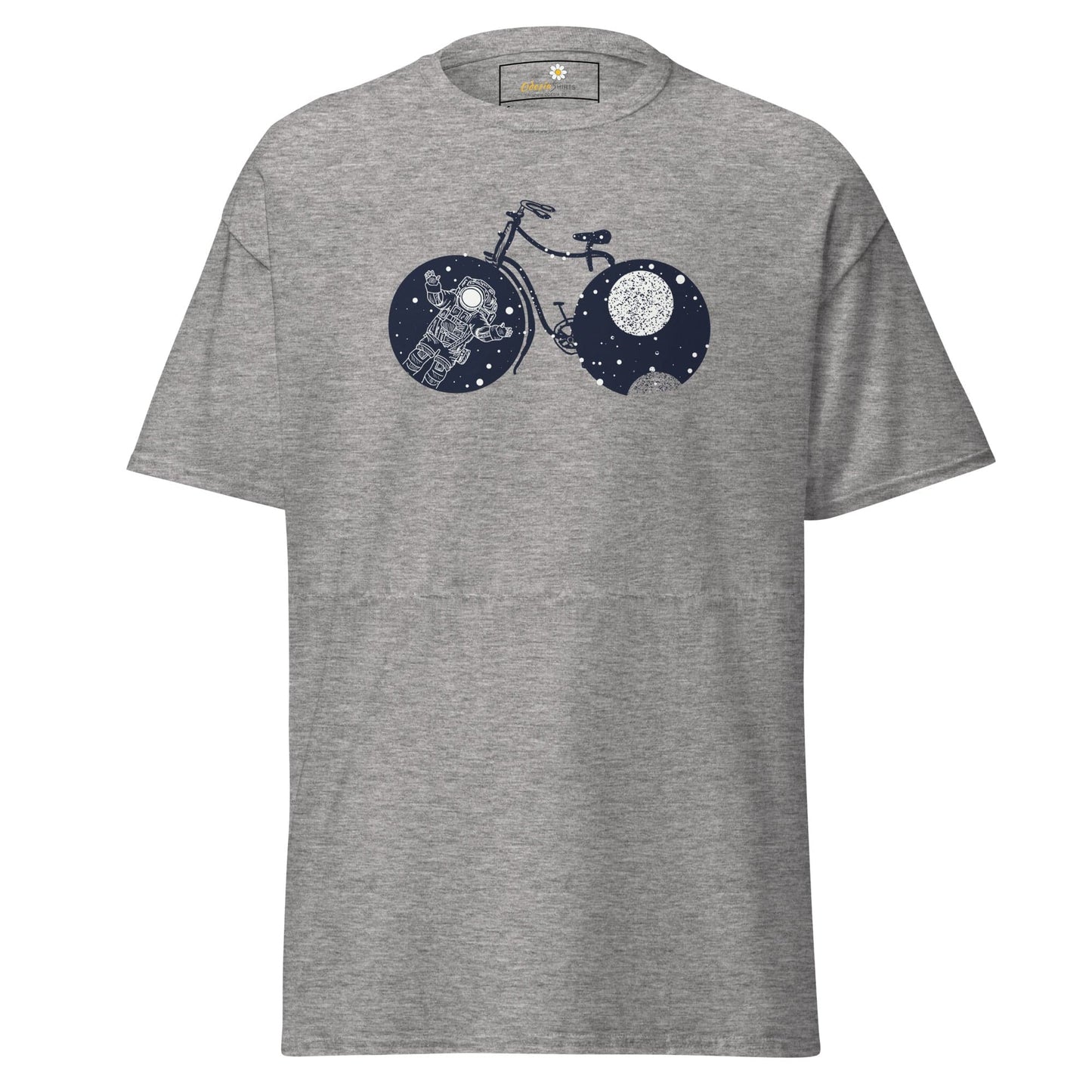 Unisex classic t-shirt - ASTRONAUT BIKE - REGULAR - Sport Grey / S