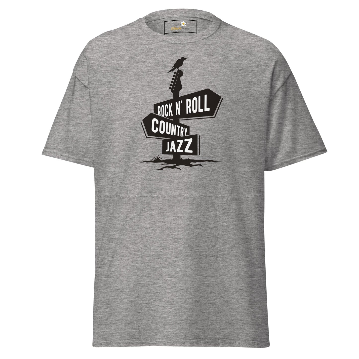 Unisex classic t-shirt - MUSIC DIRECTIONS - REGULAR - Sport Grey / S
