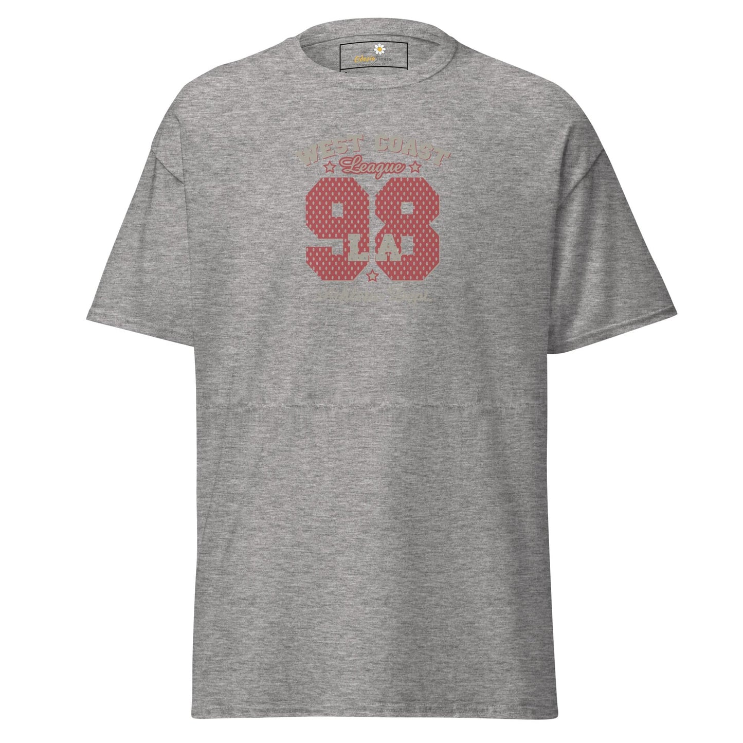 Unisex classic t-shirt - SPORT WEST COAST 98 - REGULAR - Sport Grey / S