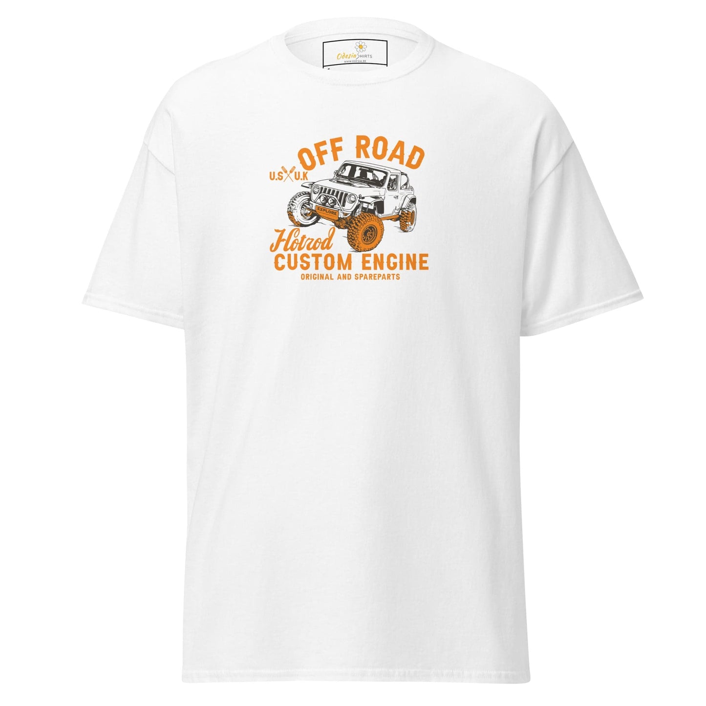 Unisex classic tee - MISC OFF ROAD - REGULAR - White / S