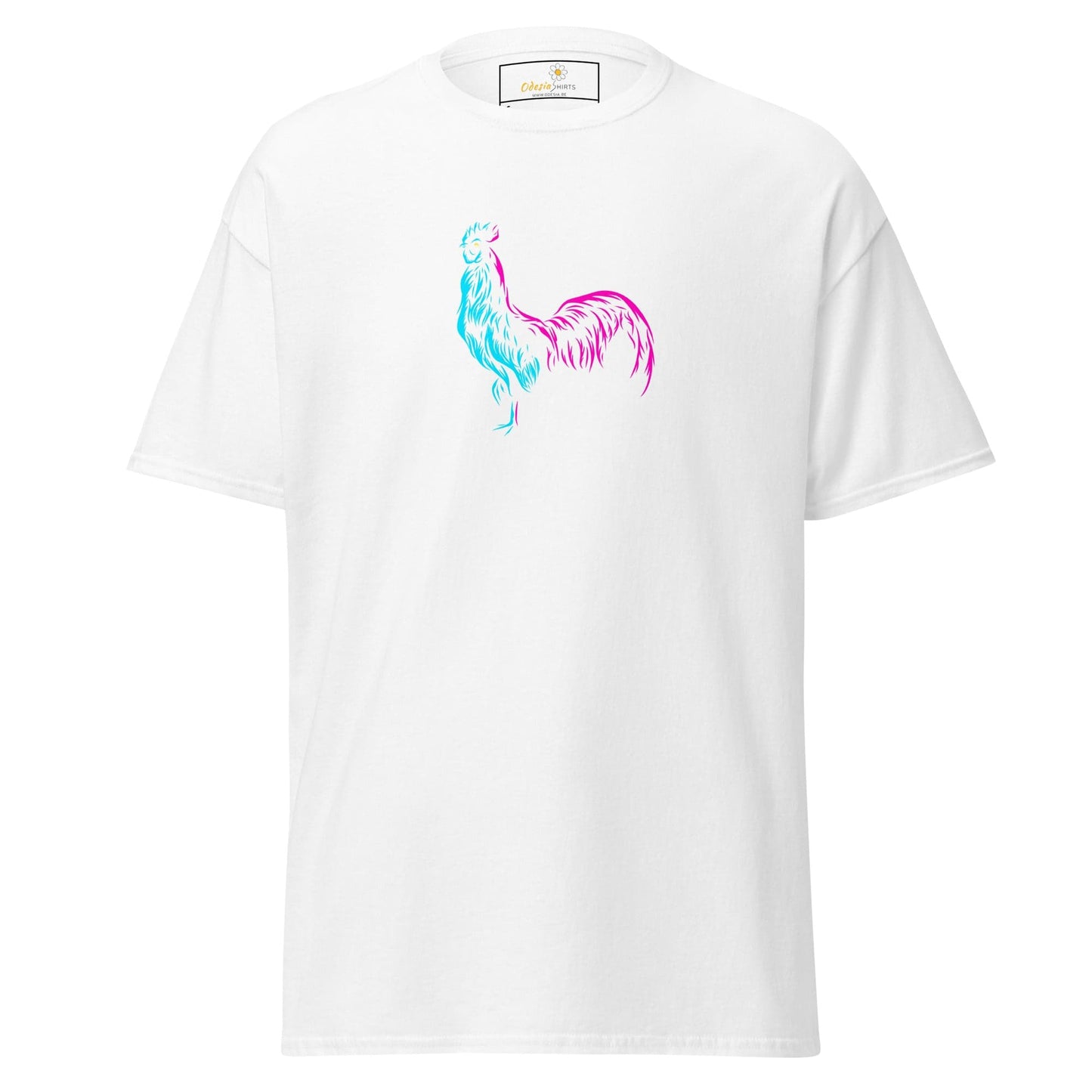 Unisex classic tee - ANIMALS COQ - REGULAR - White / S