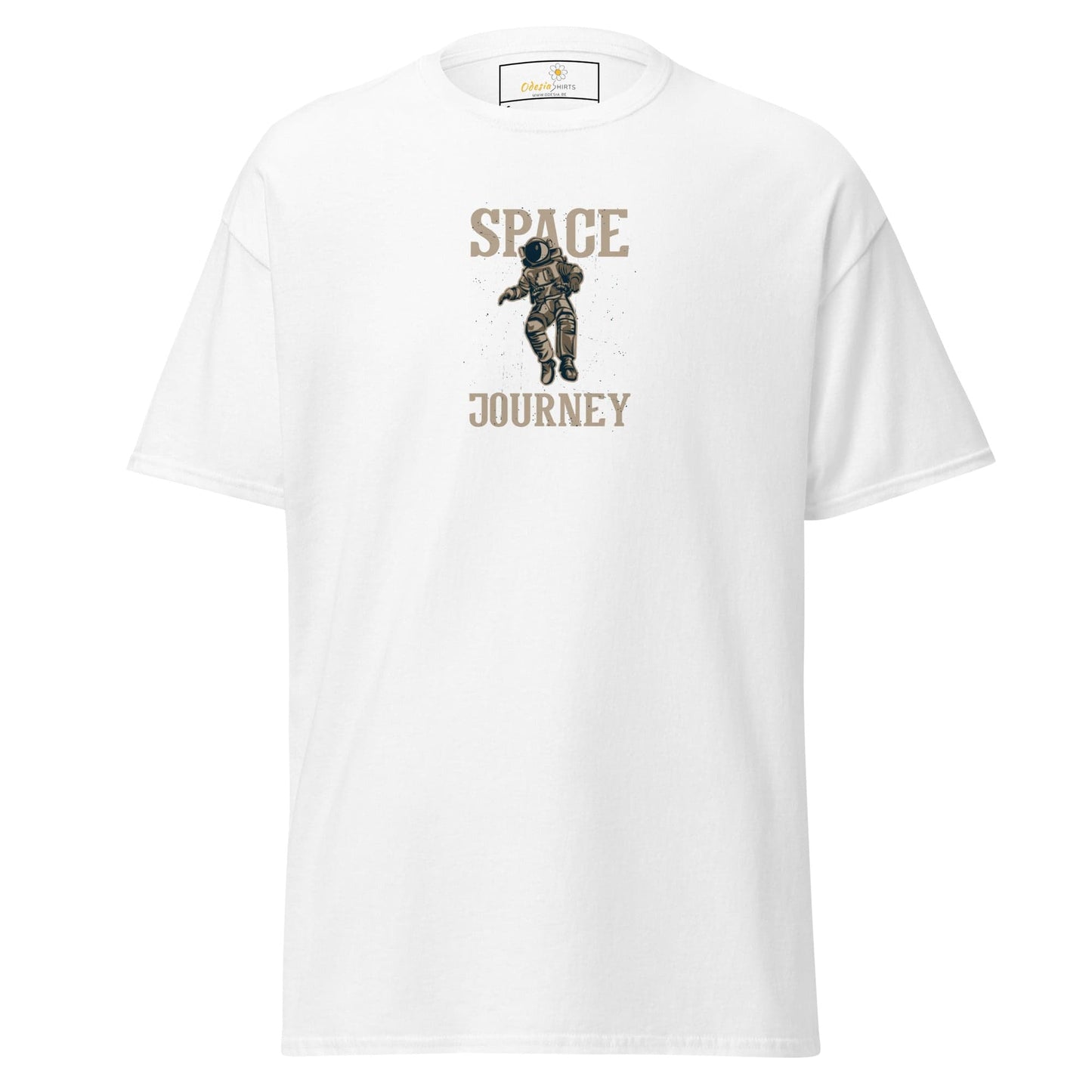 Unisex classic tee - ASTRONAUT SPACE JOURNEY - REGULAR - White / S