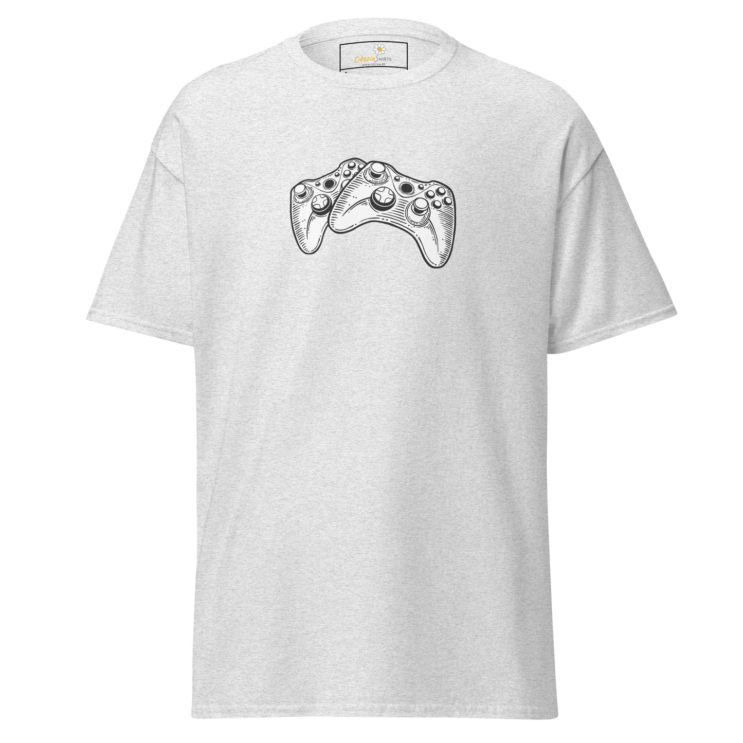 Unisex classic t-shirt - GAMERS CONTROLLERS - REGULAR - Ash / S