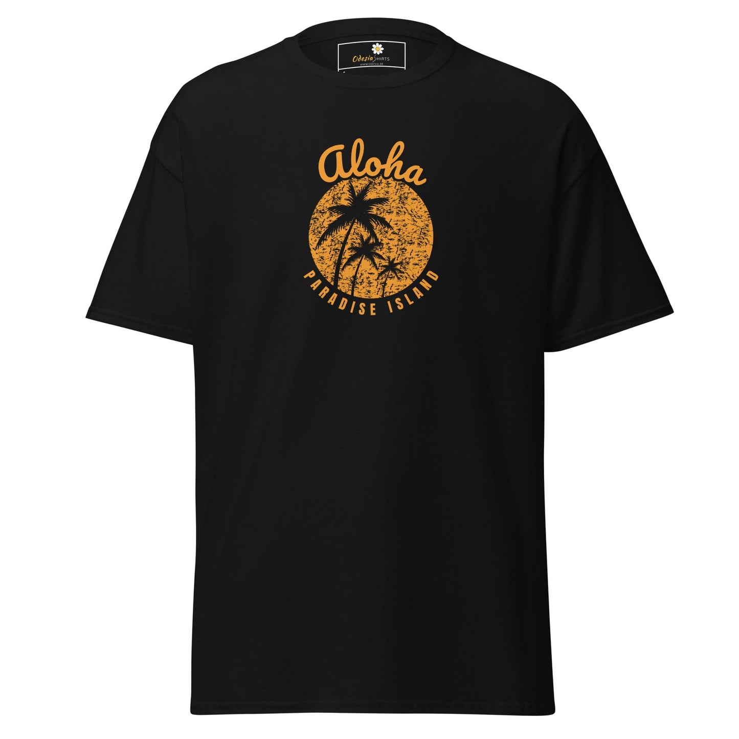 Unisex classic t-shirt - SUMMER COUNTRY PARADISE ISLAND - REGULAR - Black / S