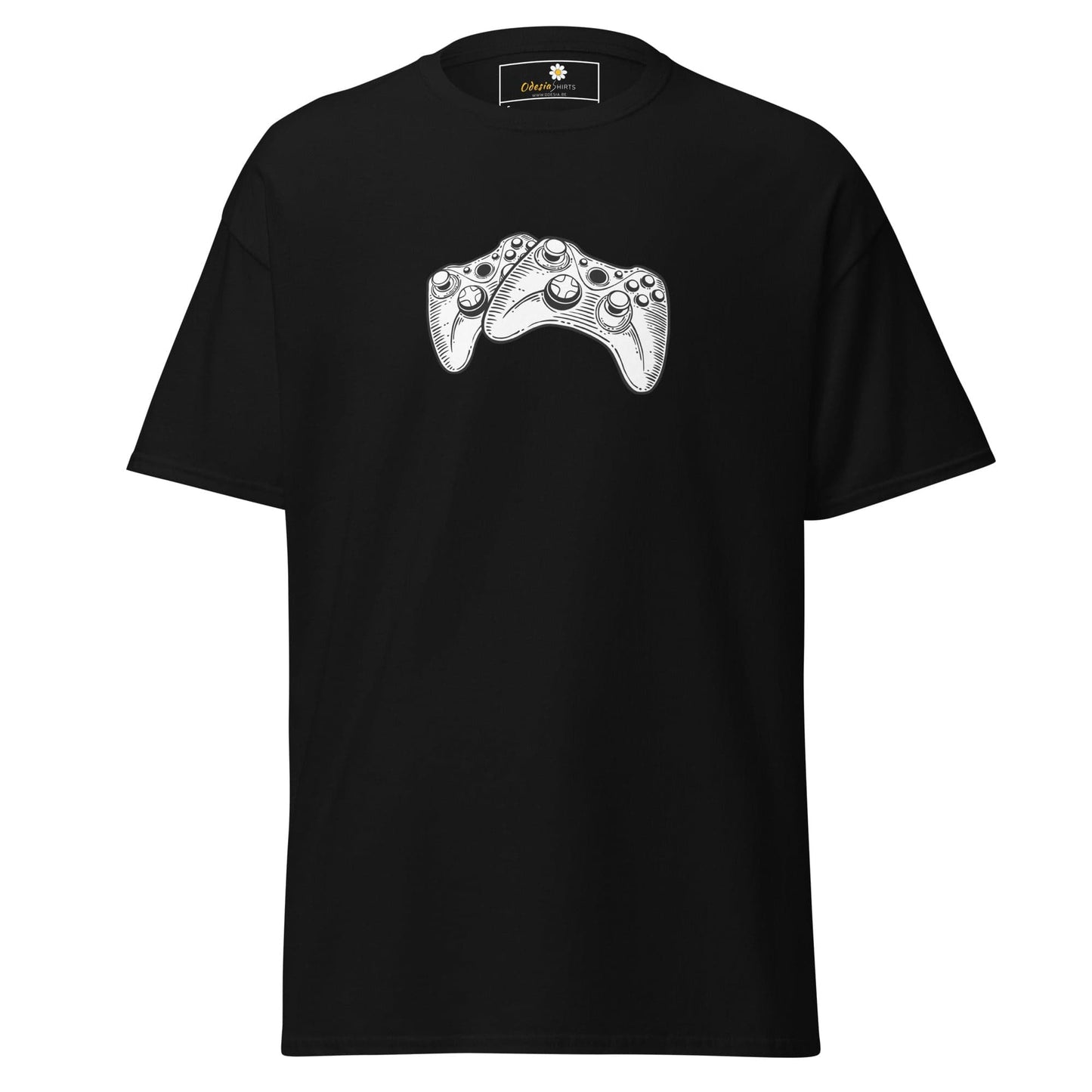 Unisex classic t-shirt - GAMERS CONTROLLERS - REGULAR - Black / S