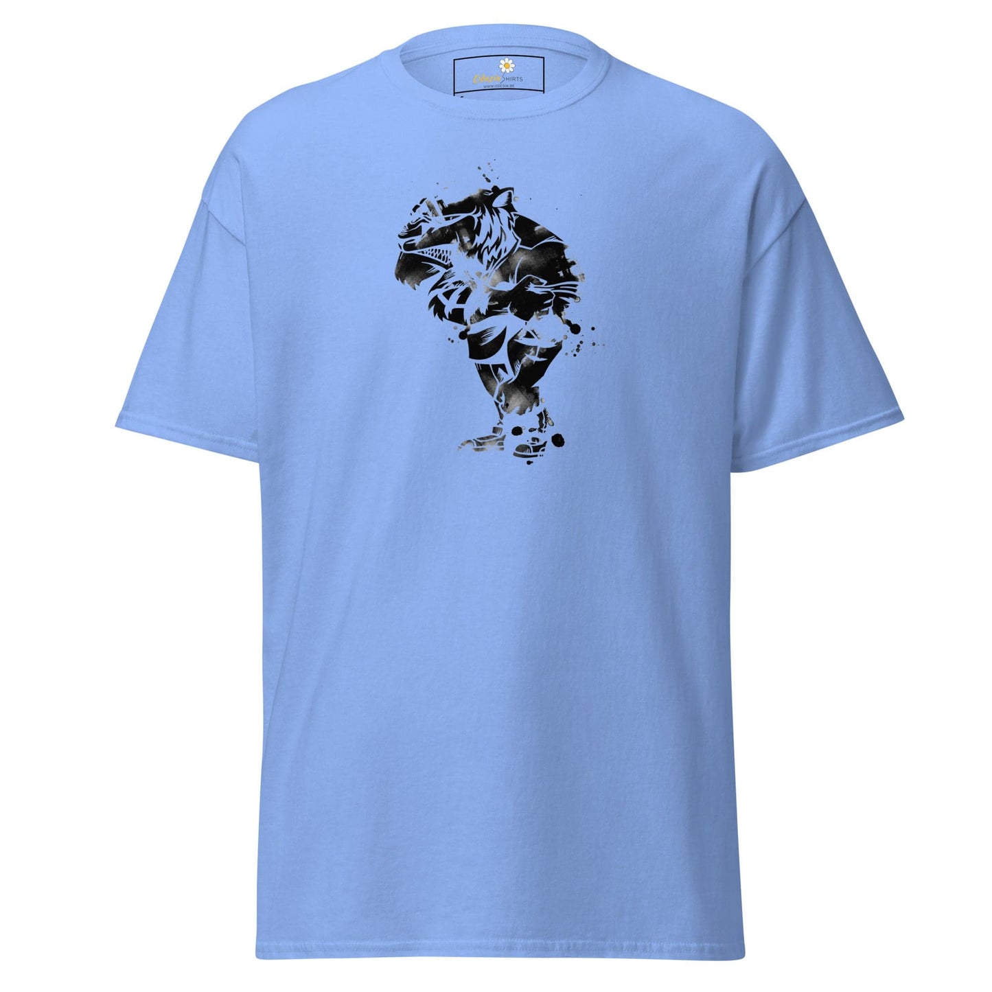 Unisex classic t-shirt - FANTASY STRANGE DUDE - REGULAR - Carolina Blue / S