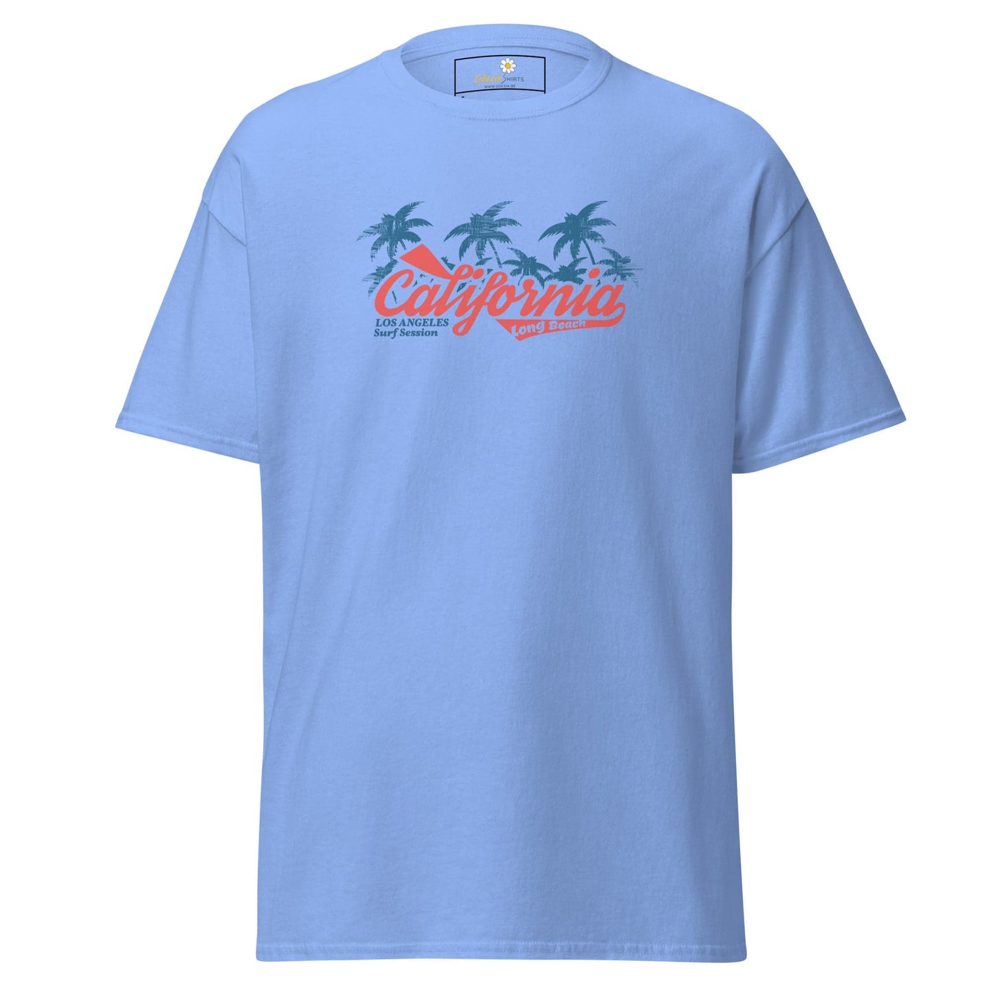 Unisex classic t-shirt - SUMMER CALIFORNIA DREAMS - REGULAR - Carolina Blue / S