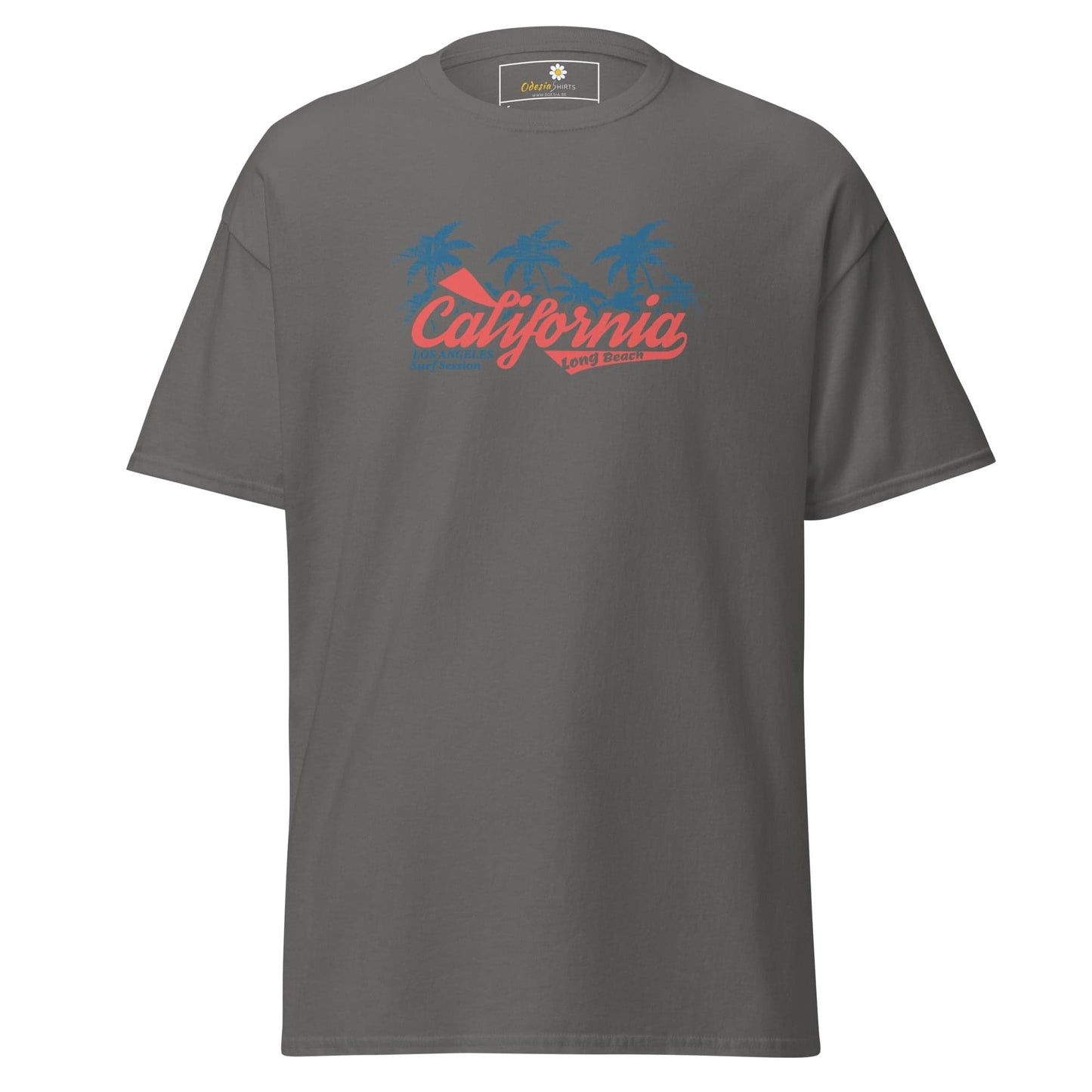 Unisex classic t-shirt - SUMMER CALIFORNIA DREAMS - REGULAR - Charcoal / S
