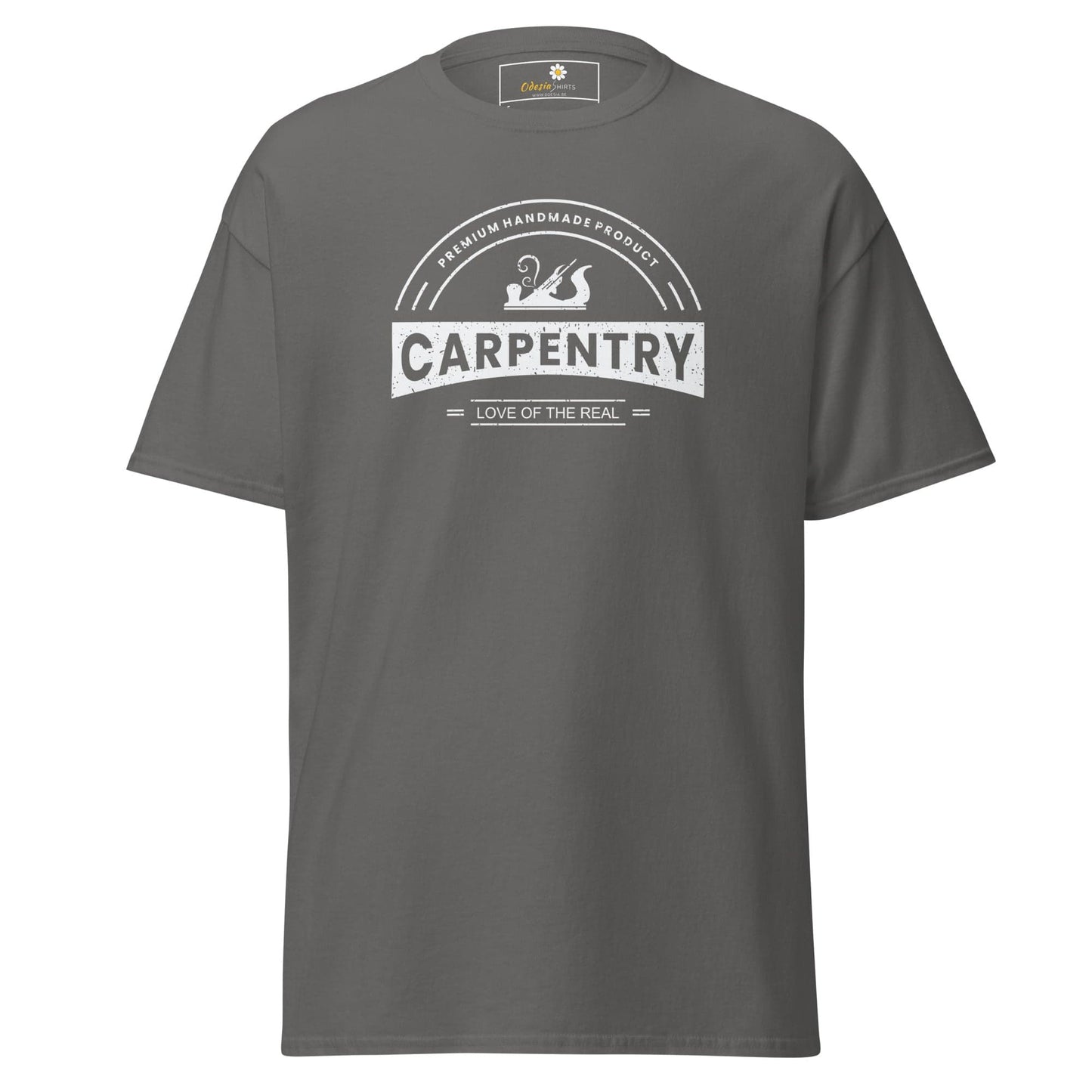 Unisex classic t-shirt - SKILLS CARPENTRY DREAM - REGULAR - Charcoal / S