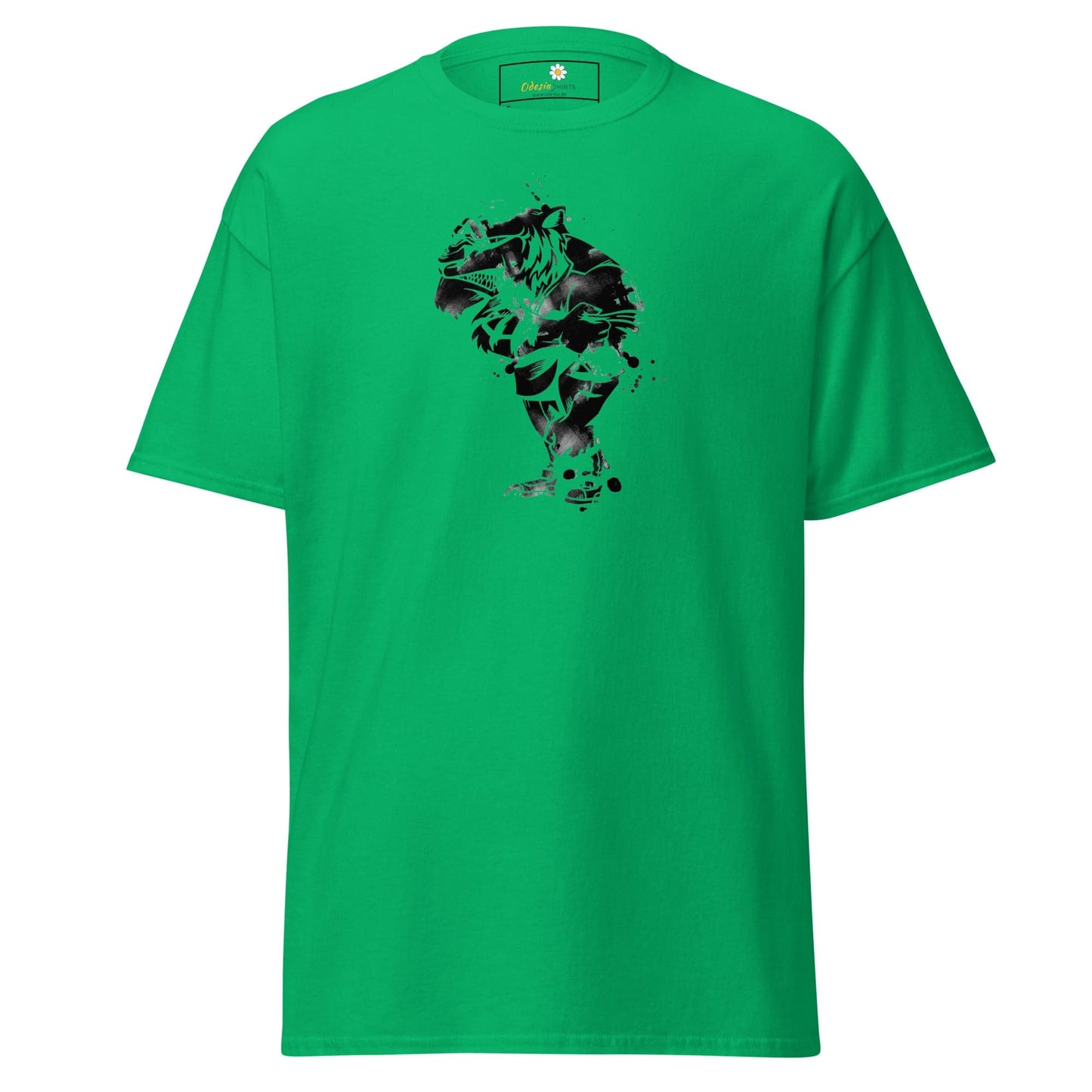 Unisex classic t-shirt - FANTASY STRANGE DUDE - REGULAR - Irish Green / S
