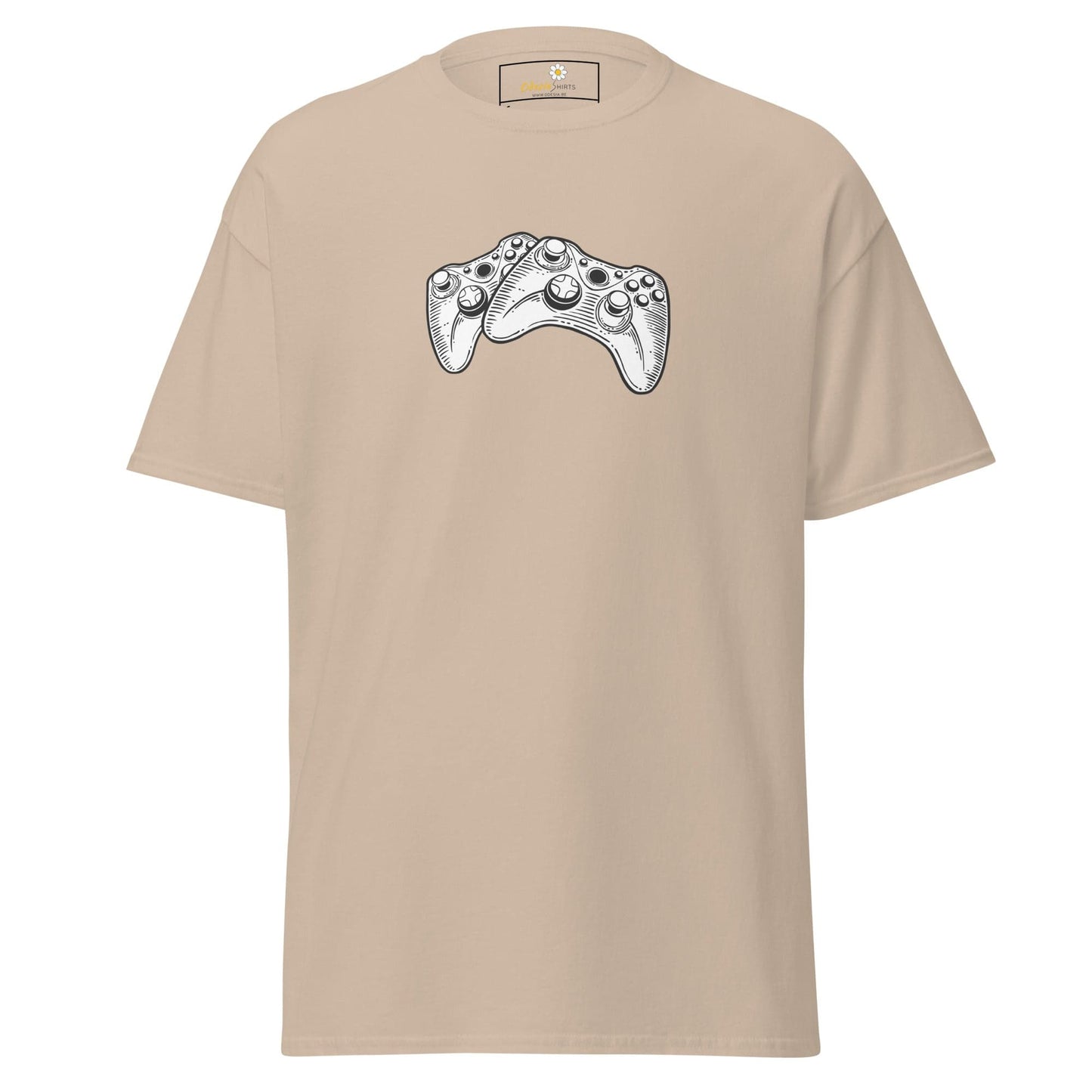 Unisex classic t-shirt - GAMERS CONTROLLERS - REGULAR - Sand / S
