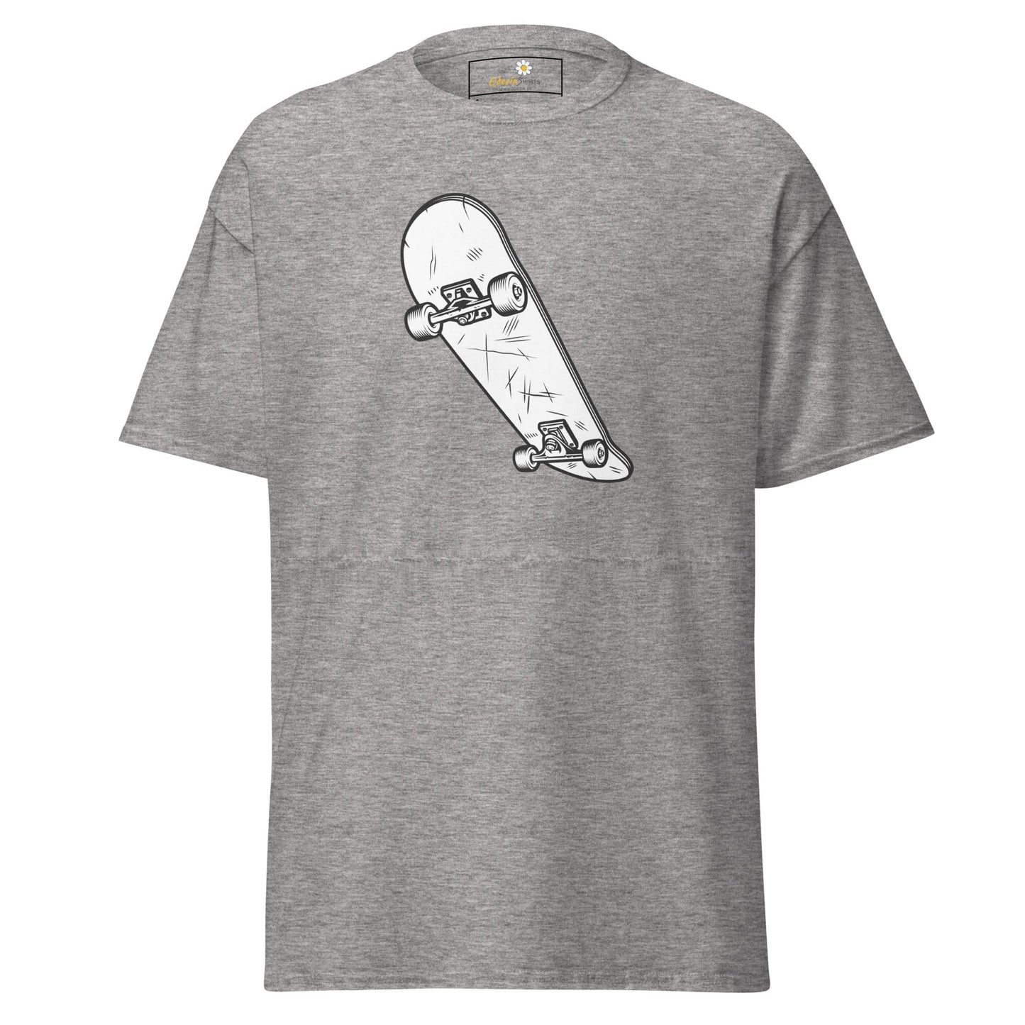 Unisex classic t-shirt - SPORT SKATEBOARD YEAH - REGULAR - Sport Grey / S