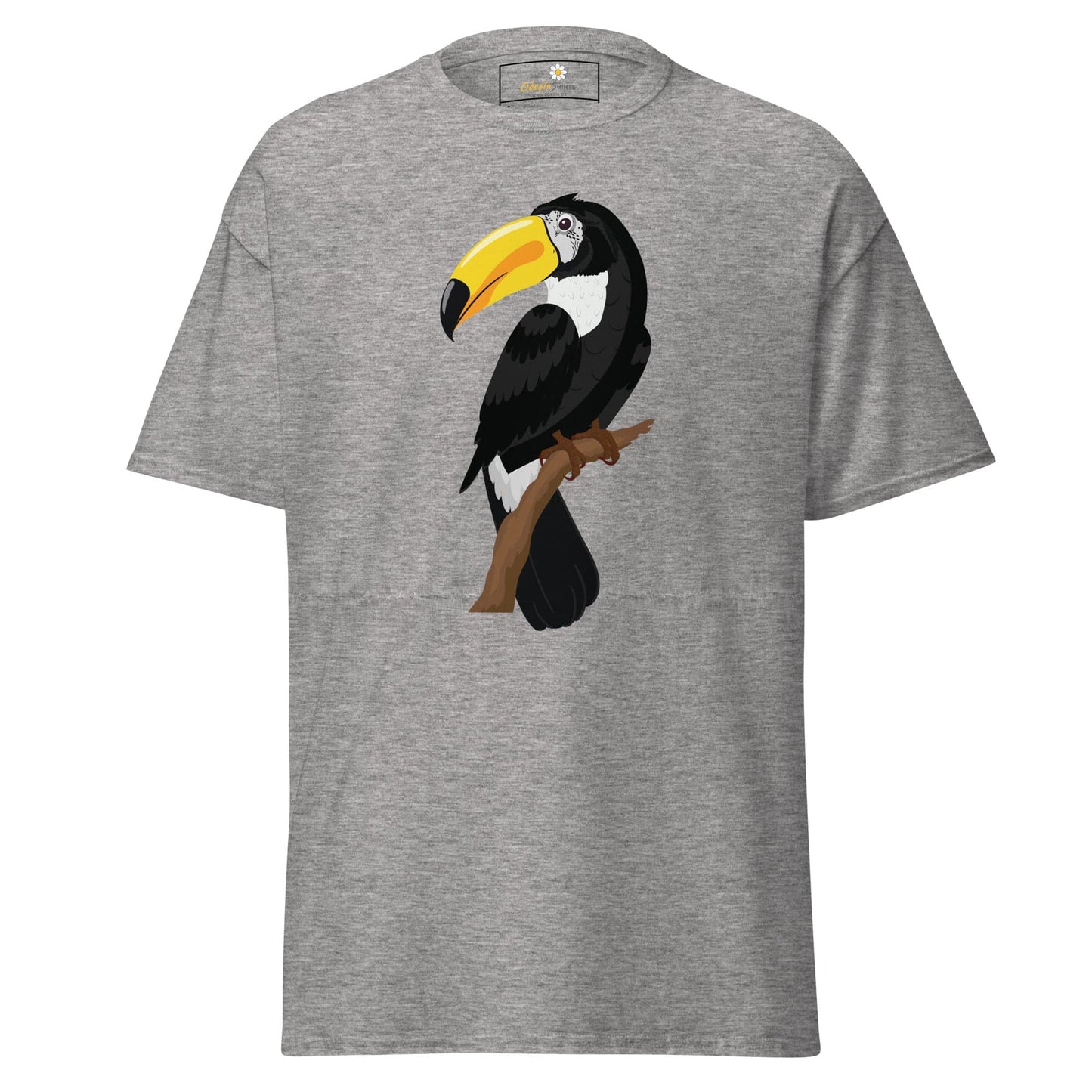 Unisex classic t-shirt - WILD LIFE TOUCAN BIRD - REGULAR - Sport Grey / S