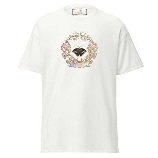 Unisex classic t-shirt - MYSTIC MAGIC MUSHROOMS - REGULAR - White / S