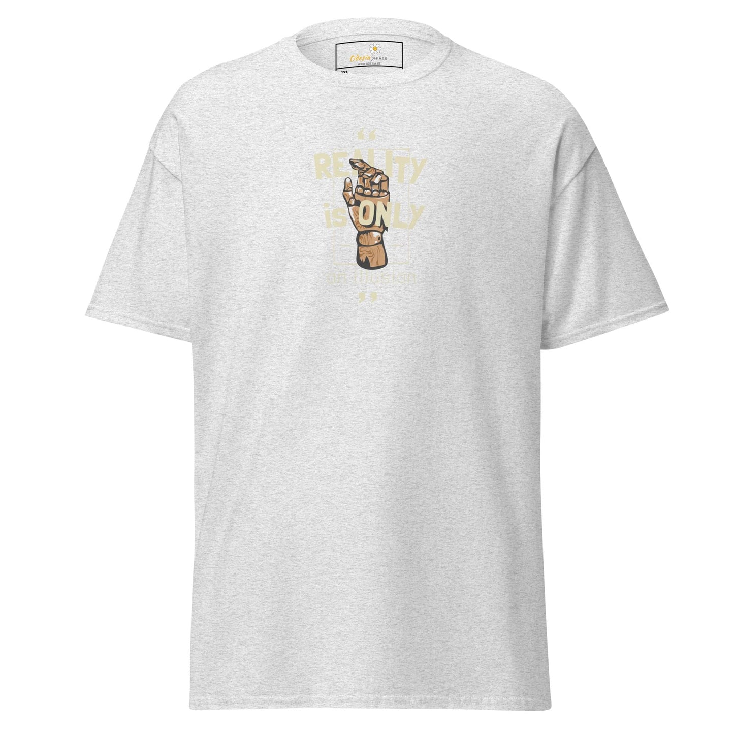 White T-shirt with graphic design for Men and Women in 2XL to 5XL sizes