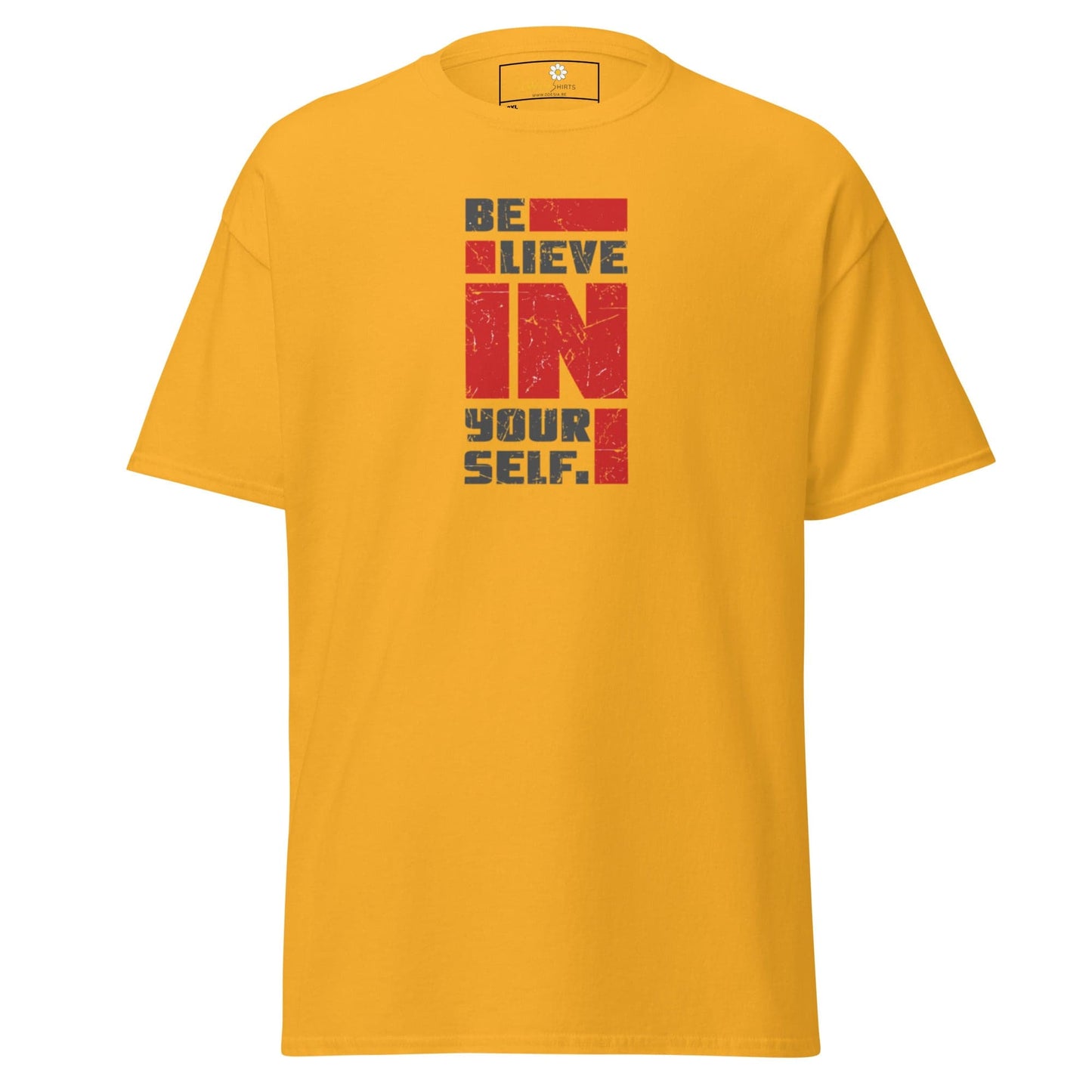 T-shirt Design Tee • Men / Women • [2xl-5xl] - Gold / 2xl