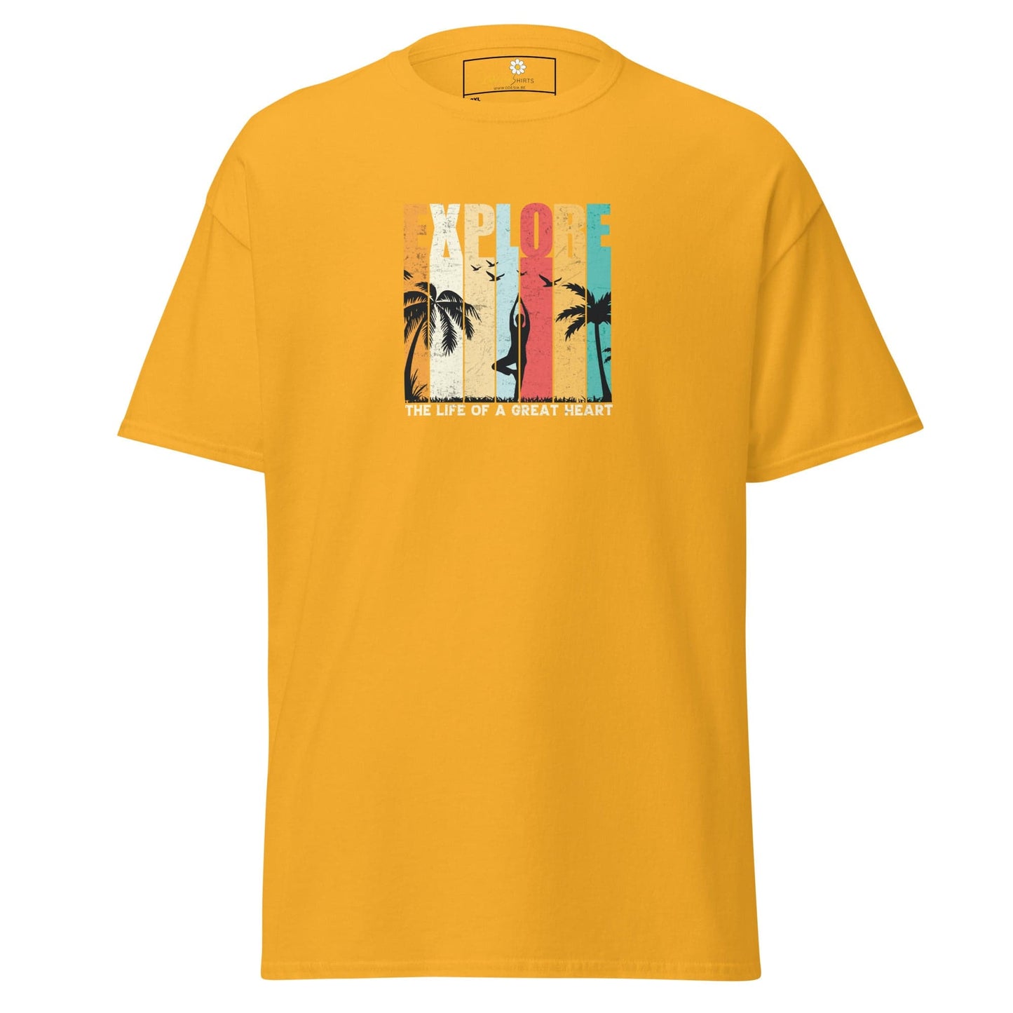 T-shirt Design Tee • Men / Women • [2xl-5xl] - Gold / 2xl
