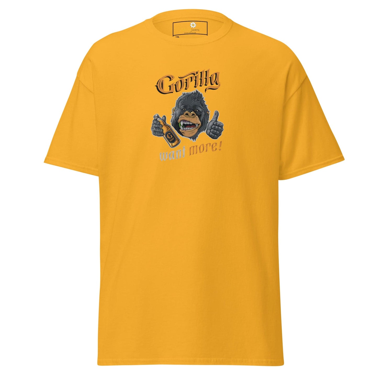 T-shirt Design Tee • Men / Women • [2xl-5xl] - Gold / 2xl