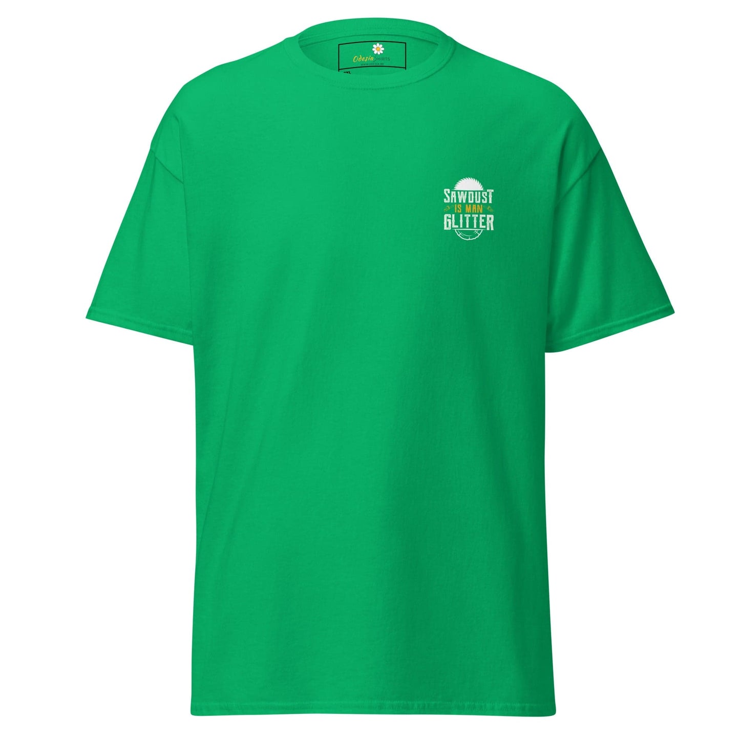 Green T-shirt from T-SHIRT DESIGN TEE for men and women in 2XL to 5XL sizes