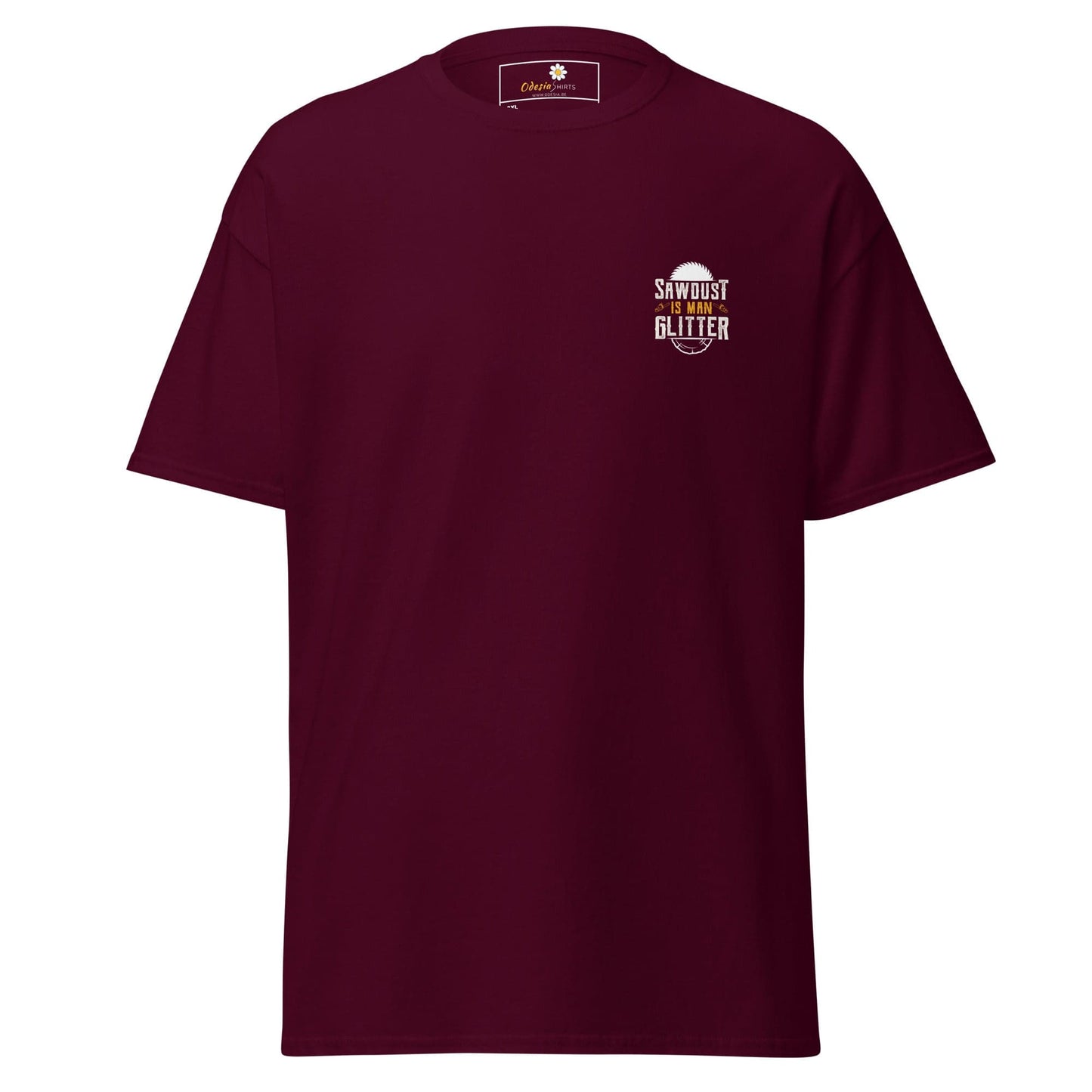 Maroon T-Shirt from T-SHIRT DESIGN TEE for Men and Women in size 2XL to 5XL