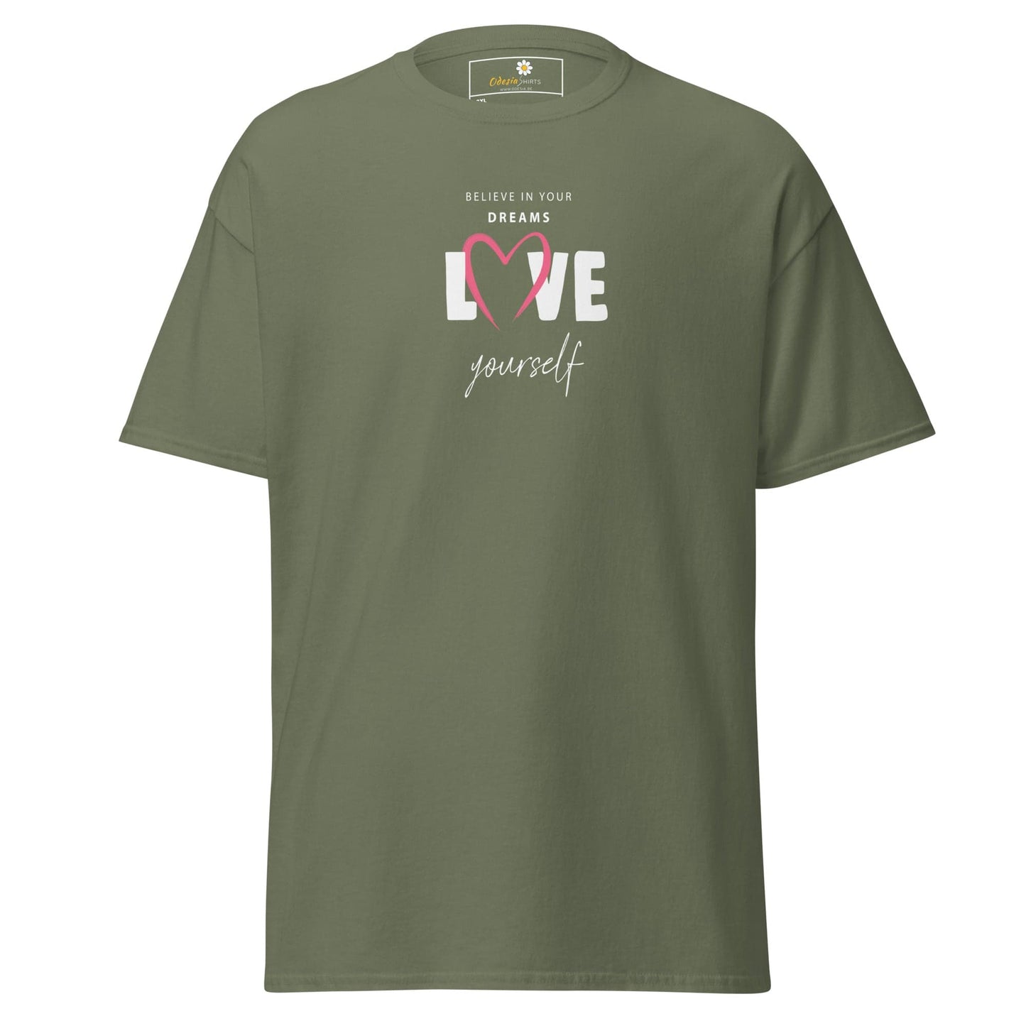 T-shirt Design Tee • Men / Women • [2xl-5xl] - Military Green / 2xl