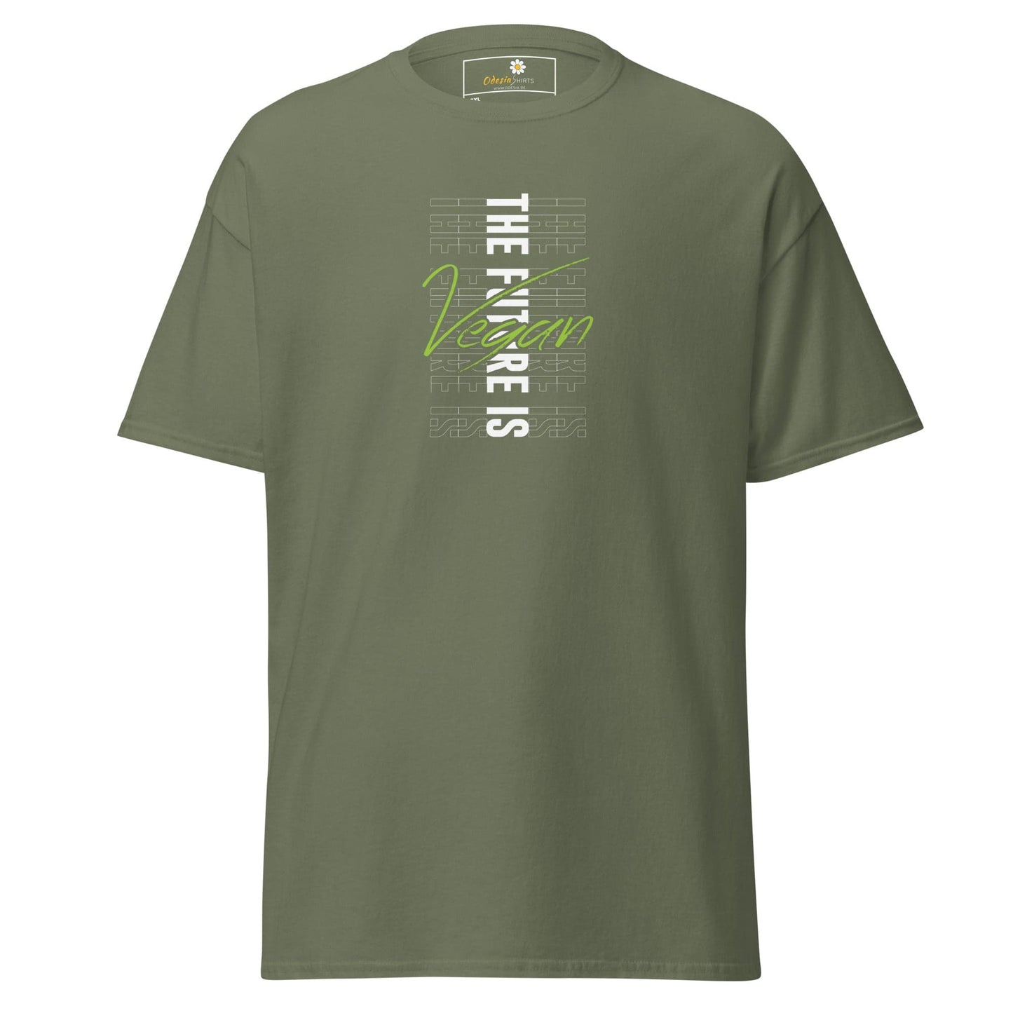 T-shirt Design Tee • Men / Women • [2xl-5xl] - Military Green / 2xl