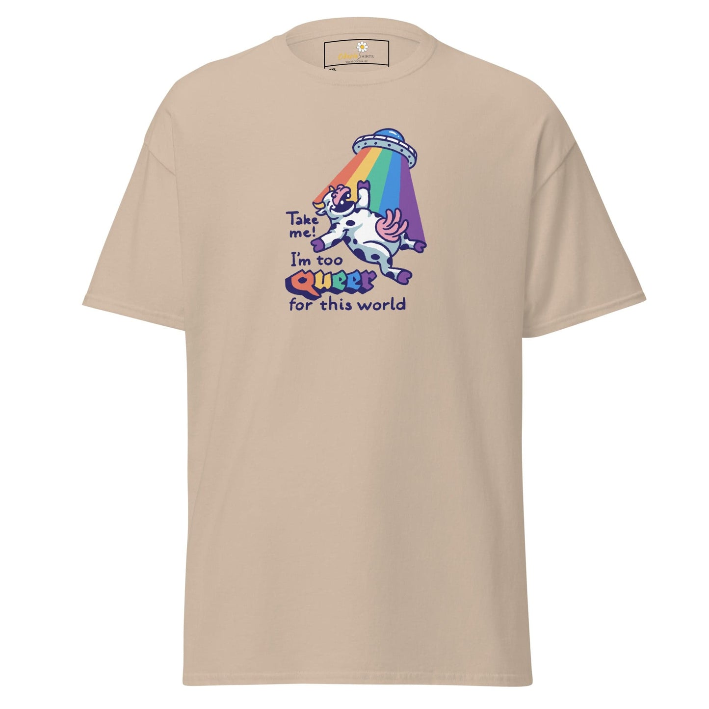 T-shirt Design Tee • Men / Women • [2xl-5xl] - Sand / 2xl