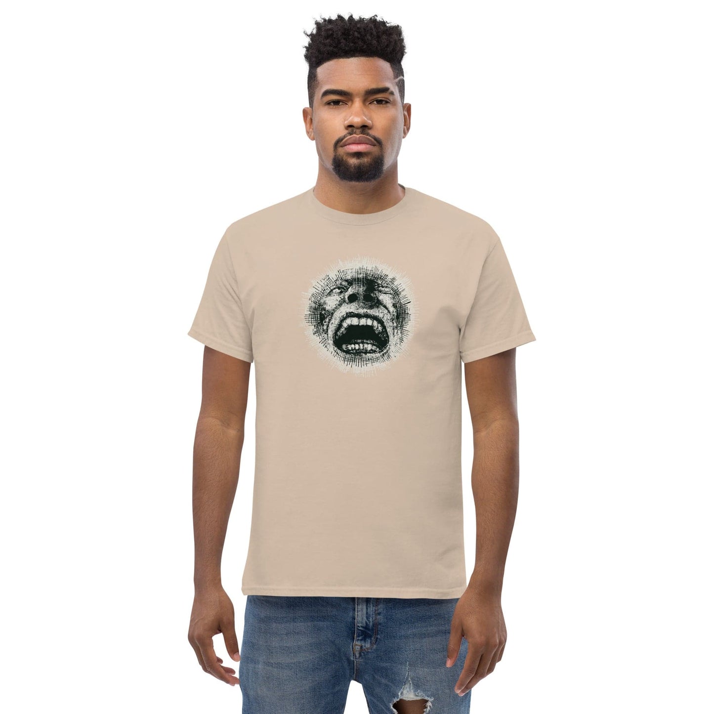 T-shirt Design Tee • Men / Women • [2xl-5xl] - Sand / 2xl