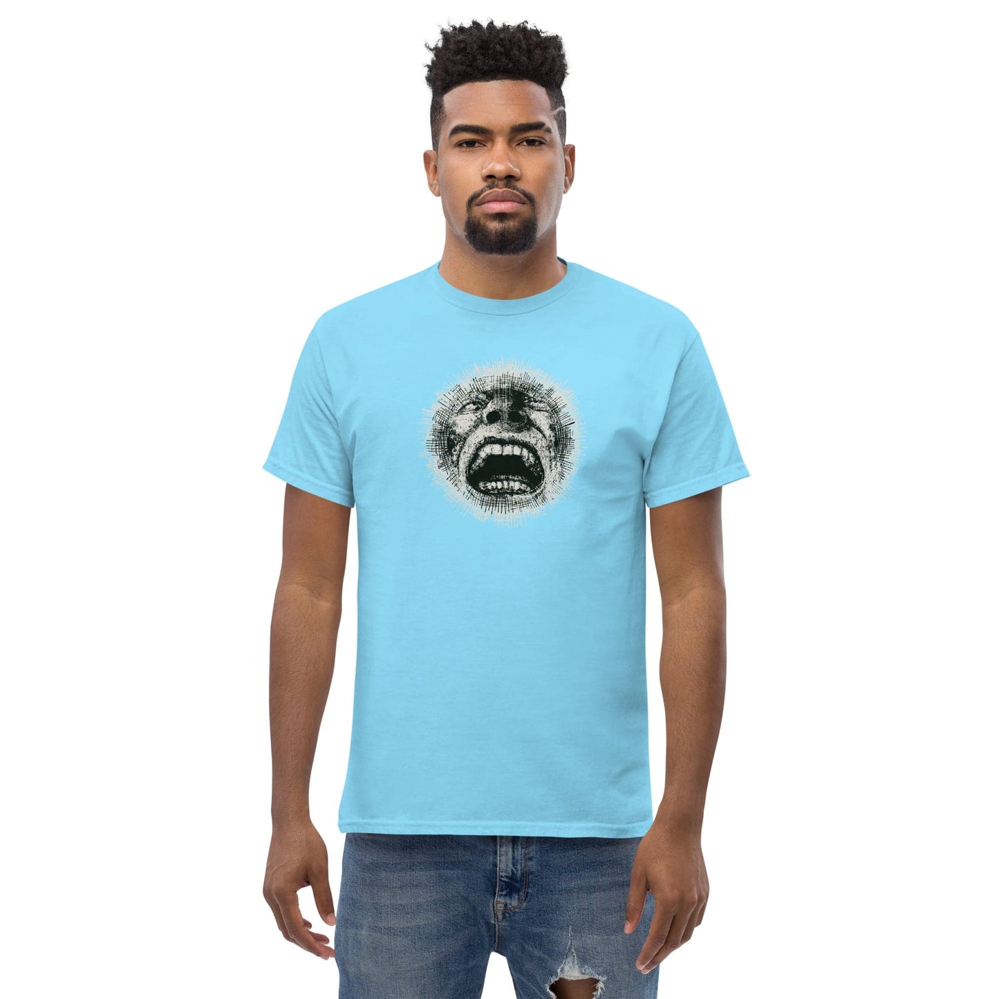 T-shirt Design Tee • Men / Women • [2xl-5xl] - Sky / 2xl