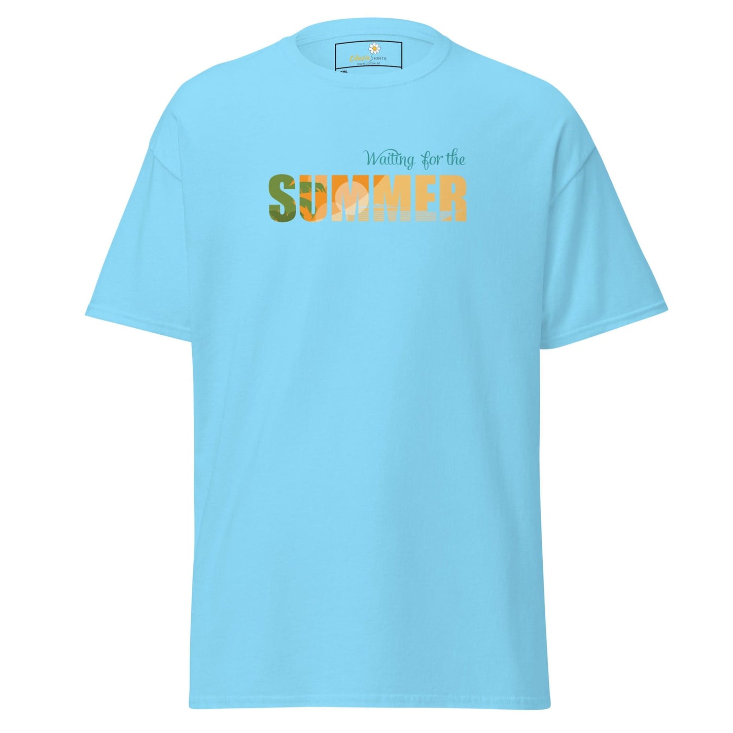 T-shirt Design Tee • Men / Women • [2xl-5xl] - Sky / 2xl