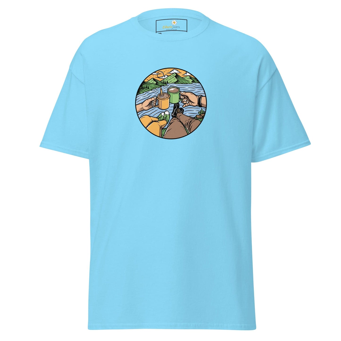 T-shirt Design Tee • Men / Women • [2xl-5xl] - Sky / 2xl