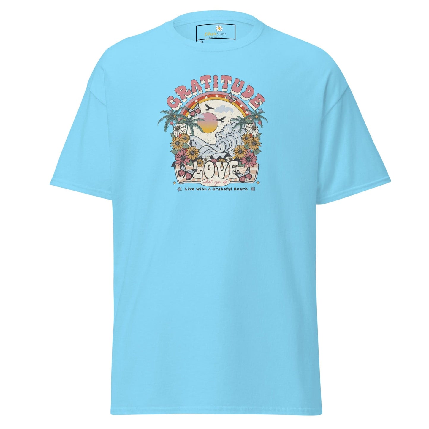 T-shirt Design Tee • Men / Women • [2xl-5xl] - Sky / 2xl